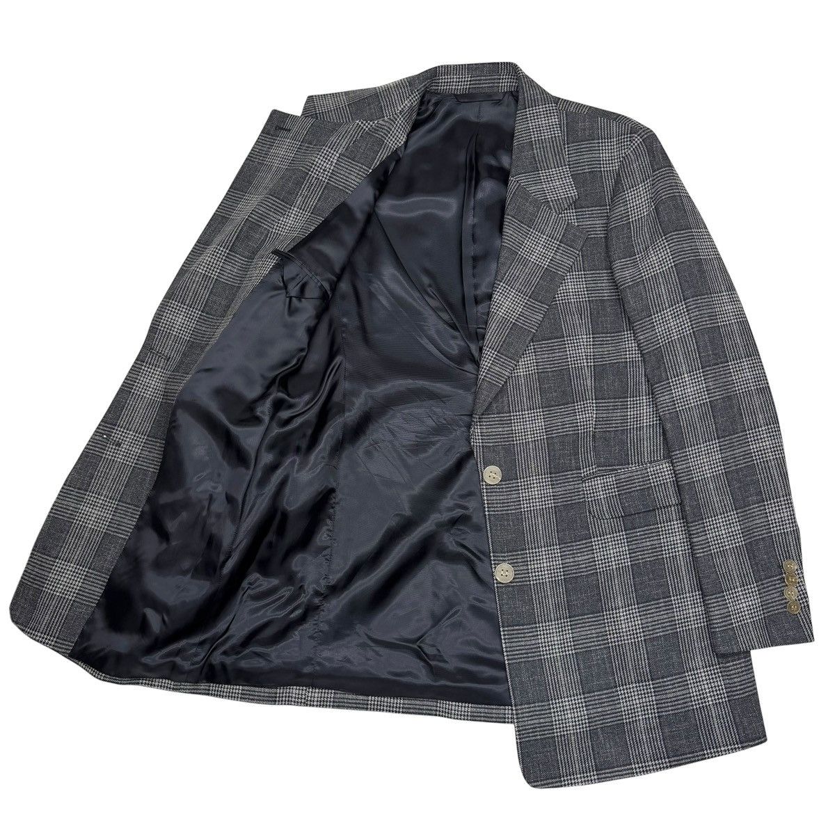 Acne Studios Single Breasted Plaid Blazer Size S / US 4 / IT 40 - 3 Thumbnail
