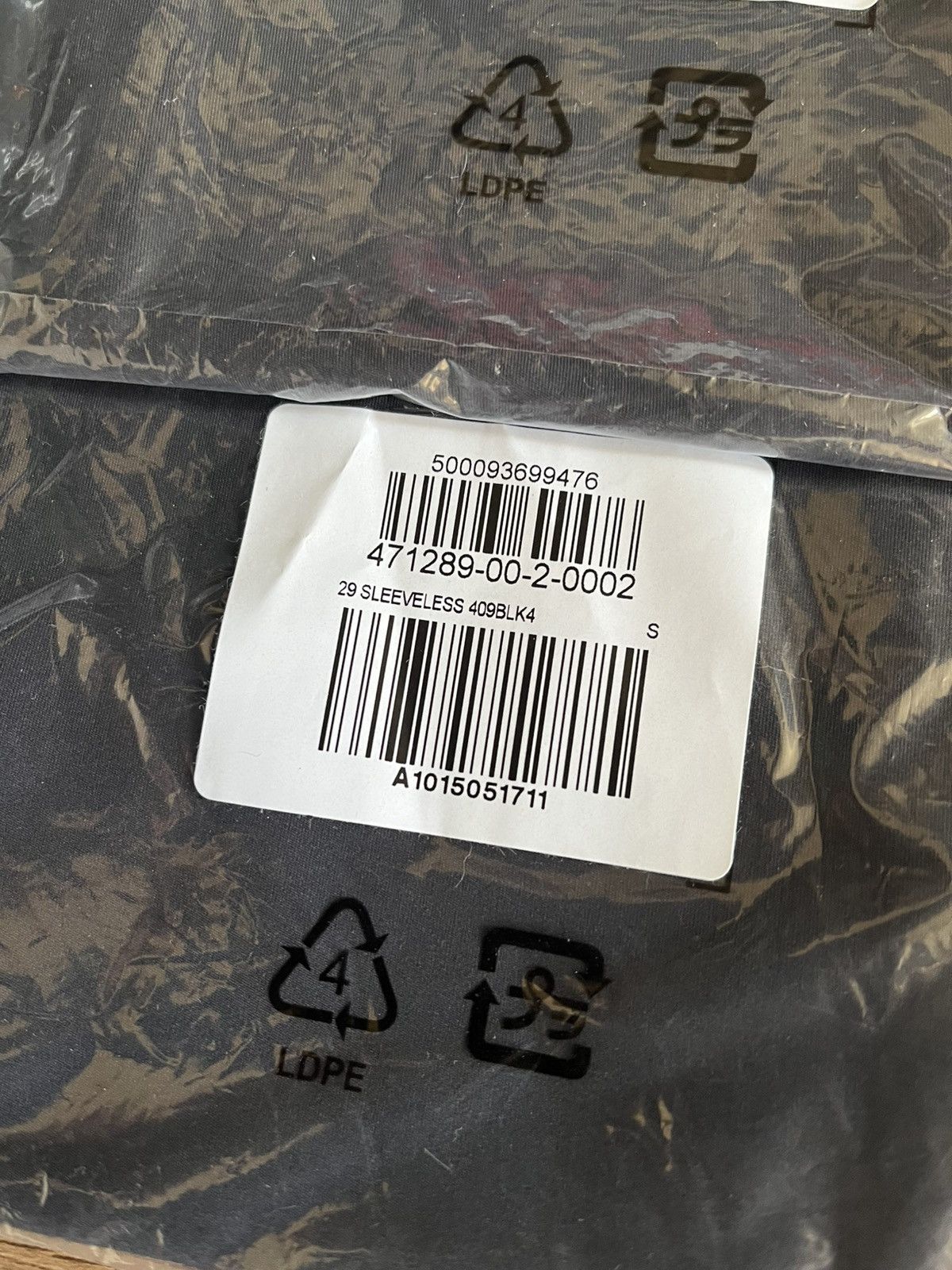 Balenciaga × Gap × Kanye West YGEBB Yeezy Gap Sleeveless Second Skin Black Size Small Size US S / EU 44-46 / 1 - 10 Thumbnail