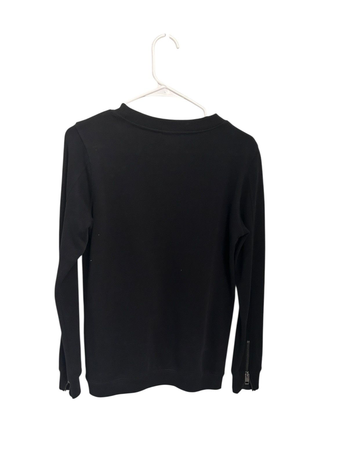 Diesel Vintage black DIESEL y2k black sweatshirt XXS Size US XXS / EU 40 - 2 Thumbnail