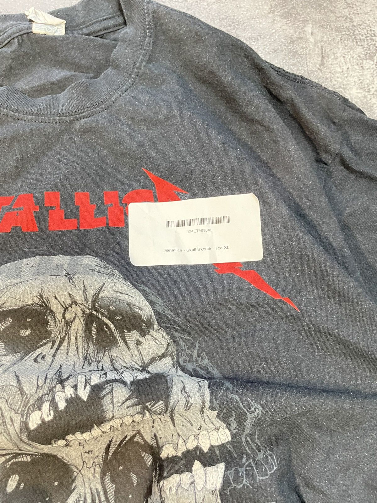 Metallica Vintage Metallica Pushead OG 'Death Is Pain' Tee Size US XL / EU 56 / 4 - 5 Thumbnail