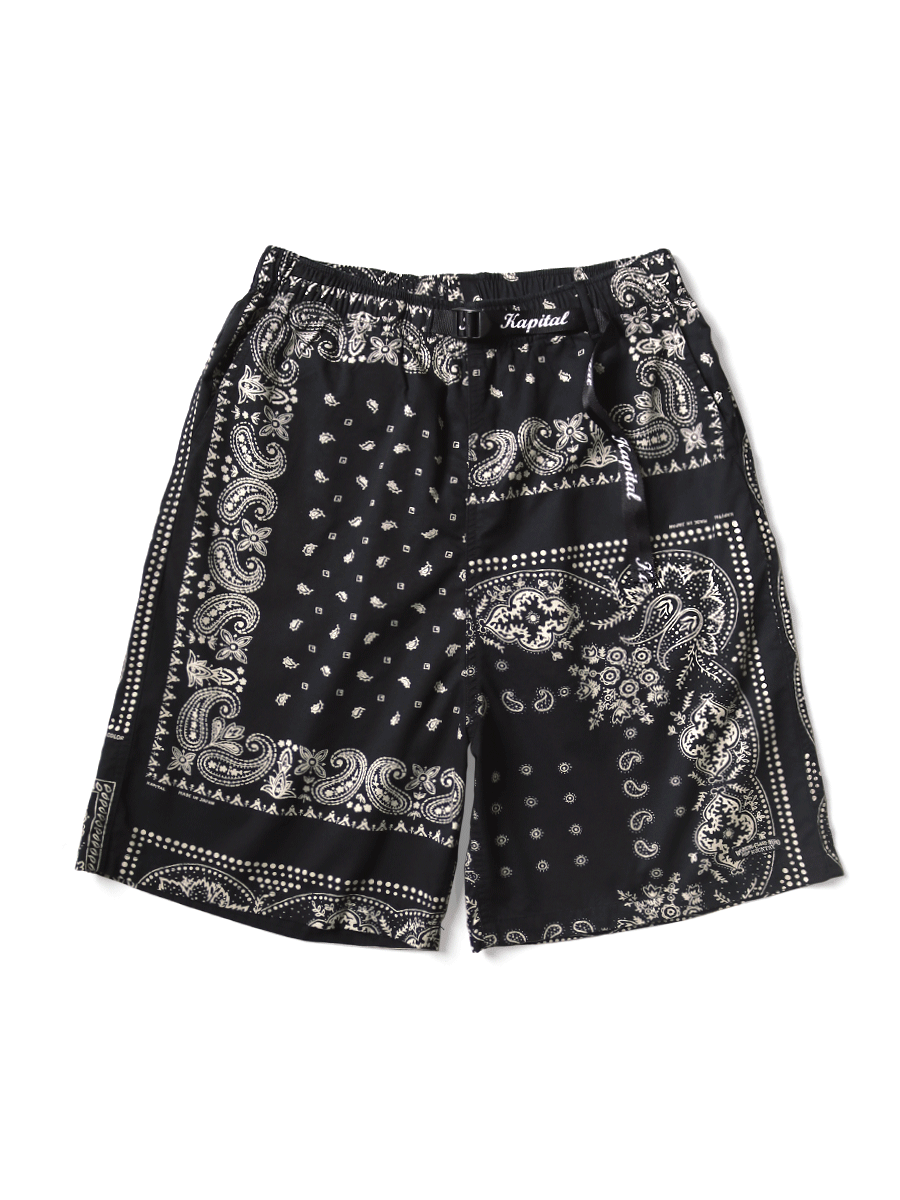 Kapital Kapital Comberbury Bandana Patchwork Easy Shorts Size US 34 / EU 50 - 1 Preview
