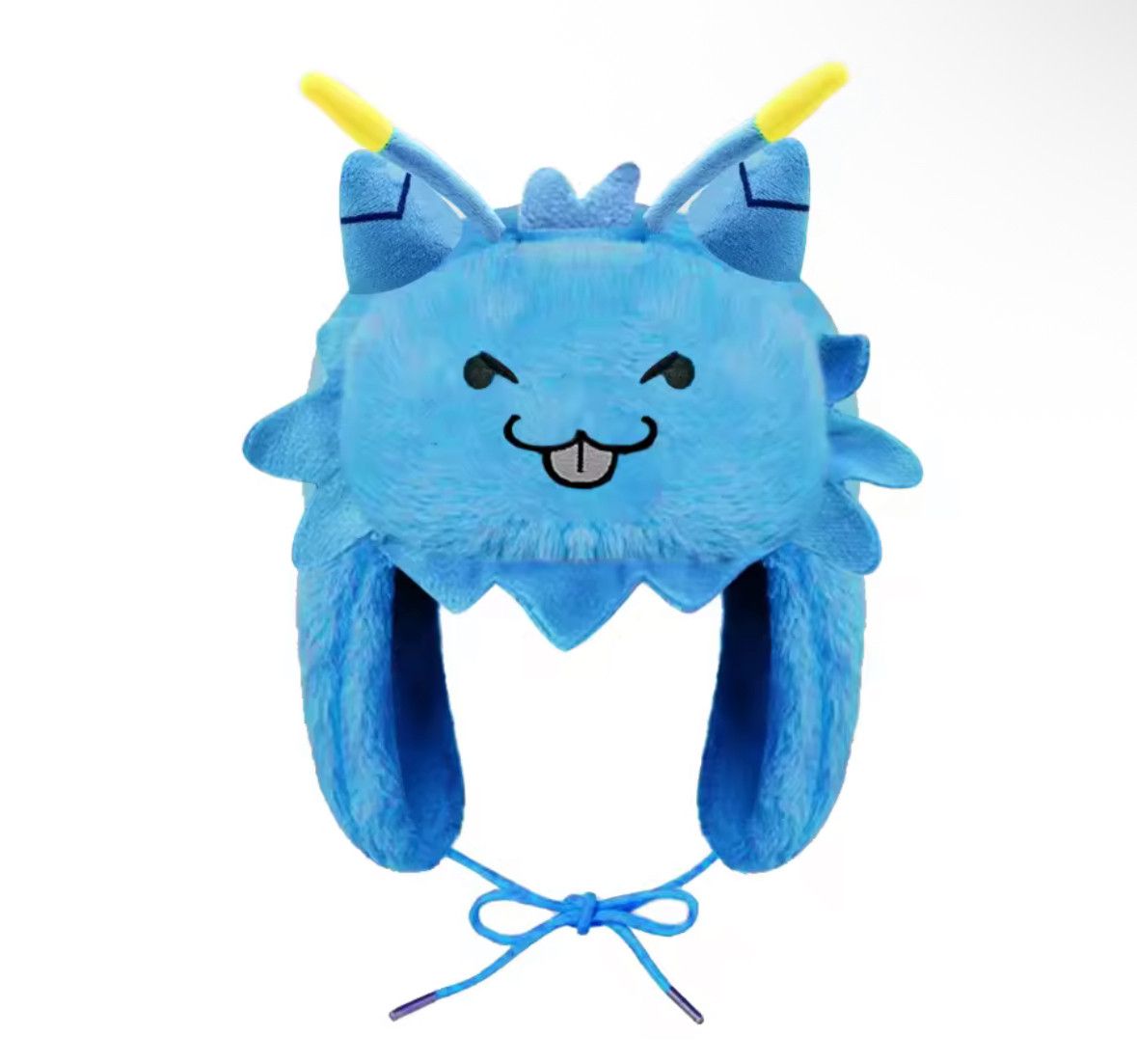 Japanese Brand Y2K Vintage Gnarpy Blue Ushanka Autumn Winter Warm Hat Size ONE SIZE - 1 Thumbnail