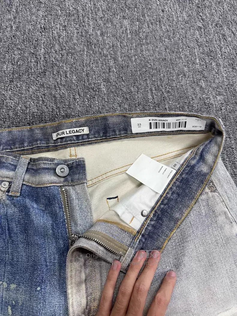 Our Legacy Our Legacy Loose Fit Jeans Size US 33 - 3 Thumbnail