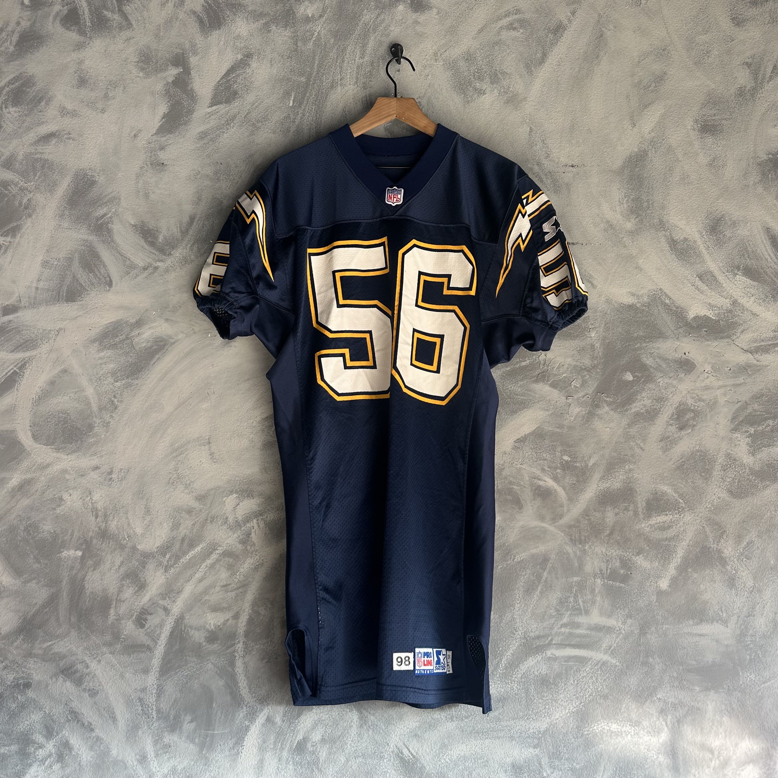 Pro Line Shawne Merriman #56 San Diego Chargers Starter Sz 50 Size US XL / EU 56 / 4 - 2 Thumbnail