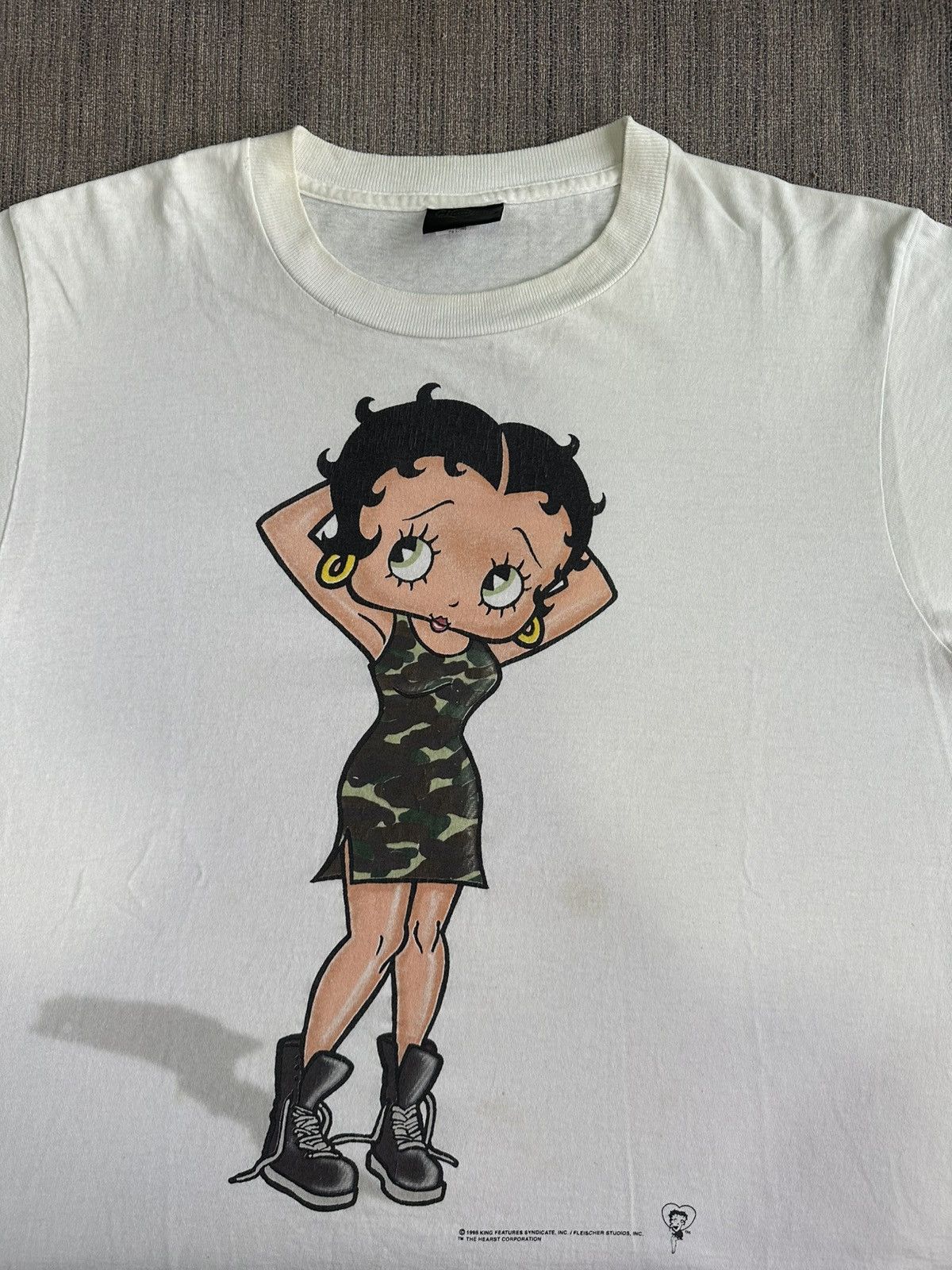 Other Vintage 90’s Betty Boop Camo USA Cartoon Size US L / EU 52-54 / 3 - 1 Thumbnail