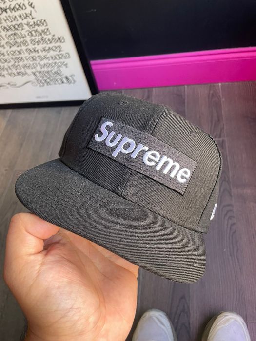 Supreme Supreme X Playboy Black Fitted size 7 1/4 | Grailed