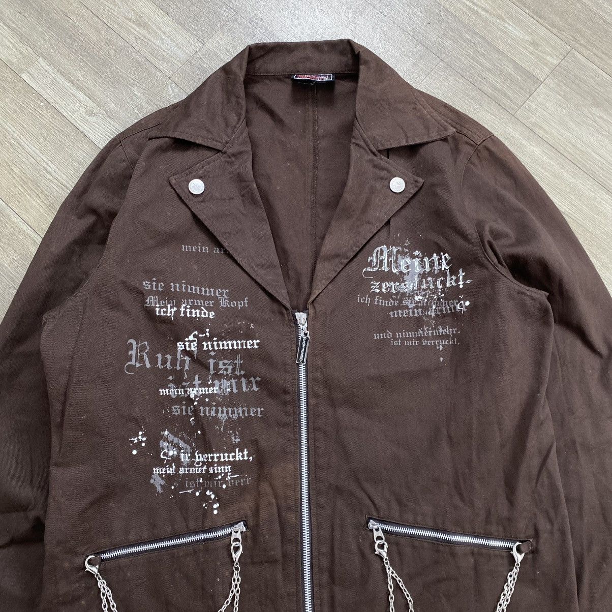 14th Addiction 2000s Slash Number Poem Seditionaries Gothic Lgb Jacket Y2K Size US M / EU 48-50 / 2 - 2 Thumbnail