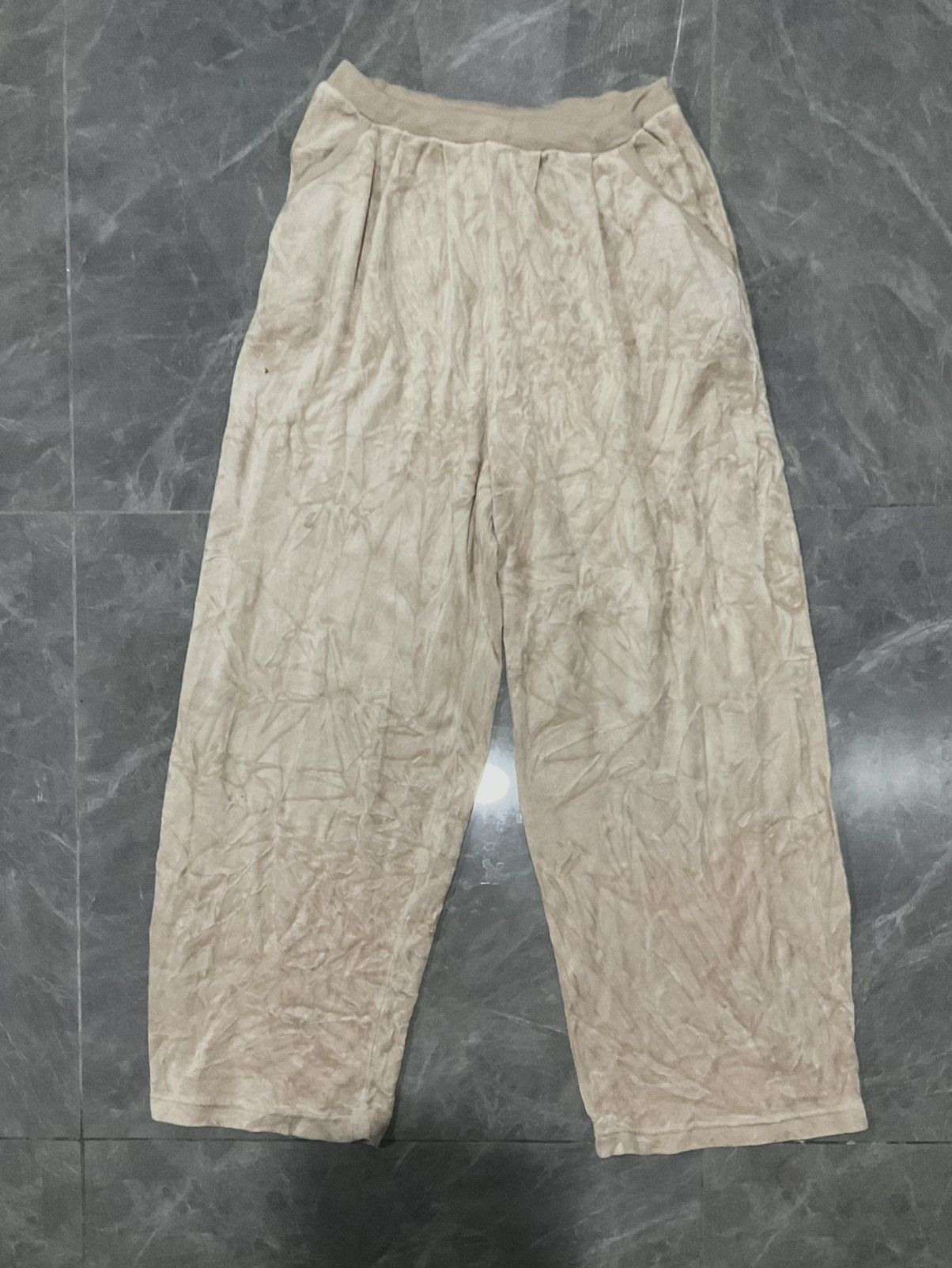 Japanese Brand × Sonia Rykiel × Vintage Sonia Rykiel Sweatpants Neutrals Loungewear Size 26" / US 2 / IT 38 - 2 Thumbnail