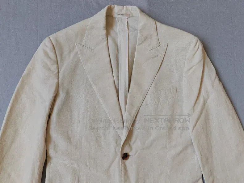 Hermes Hermes Silk casual suit jacket, slim fit, 64% mulberry sil Size 46R - 6 Thumbnail