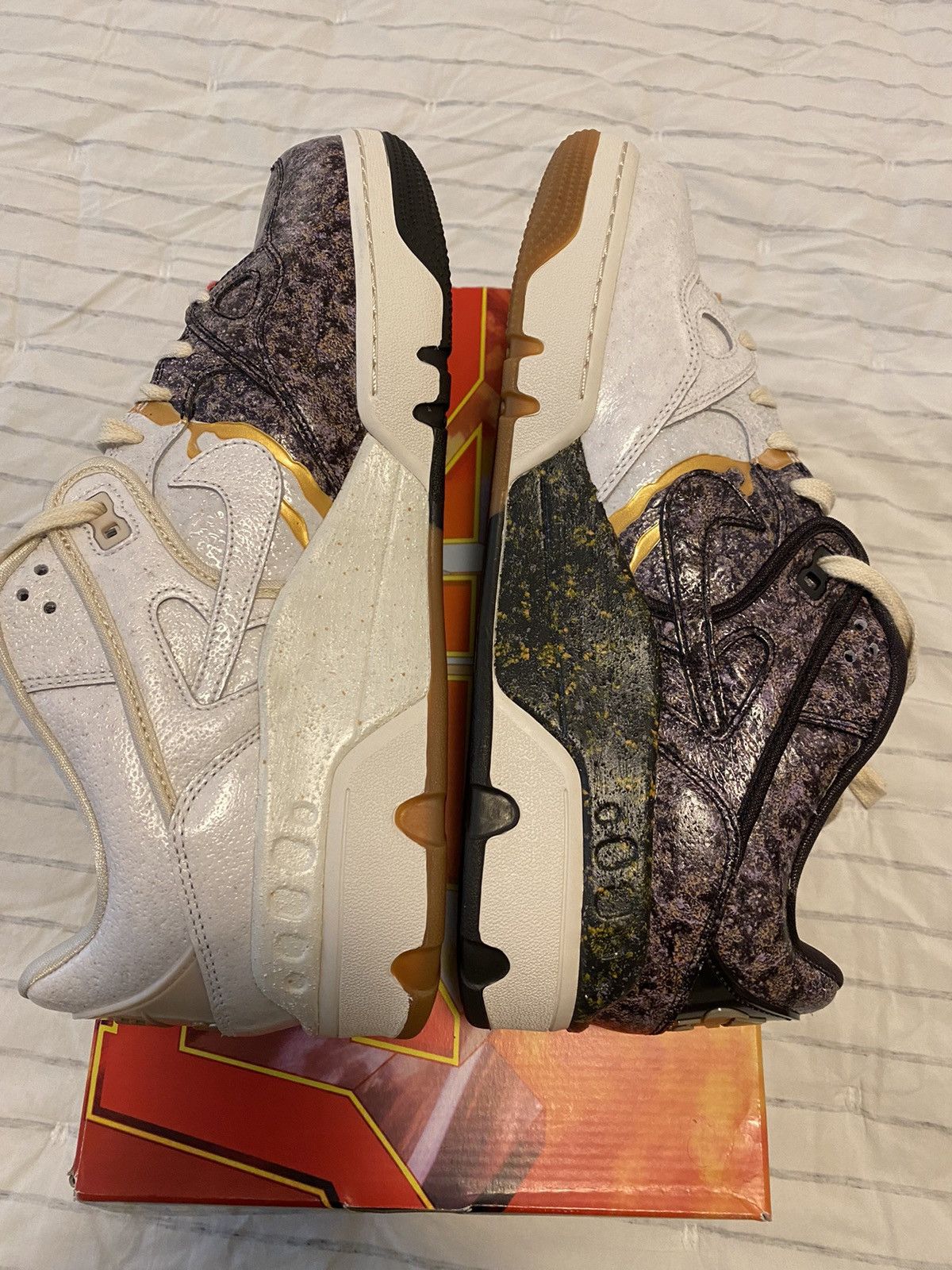 Nike Nike x Nigo Air Force 3 Kintsugi Phantom Sz13 Brand New Size US 13 / EU 46 - 12 Thumbnail