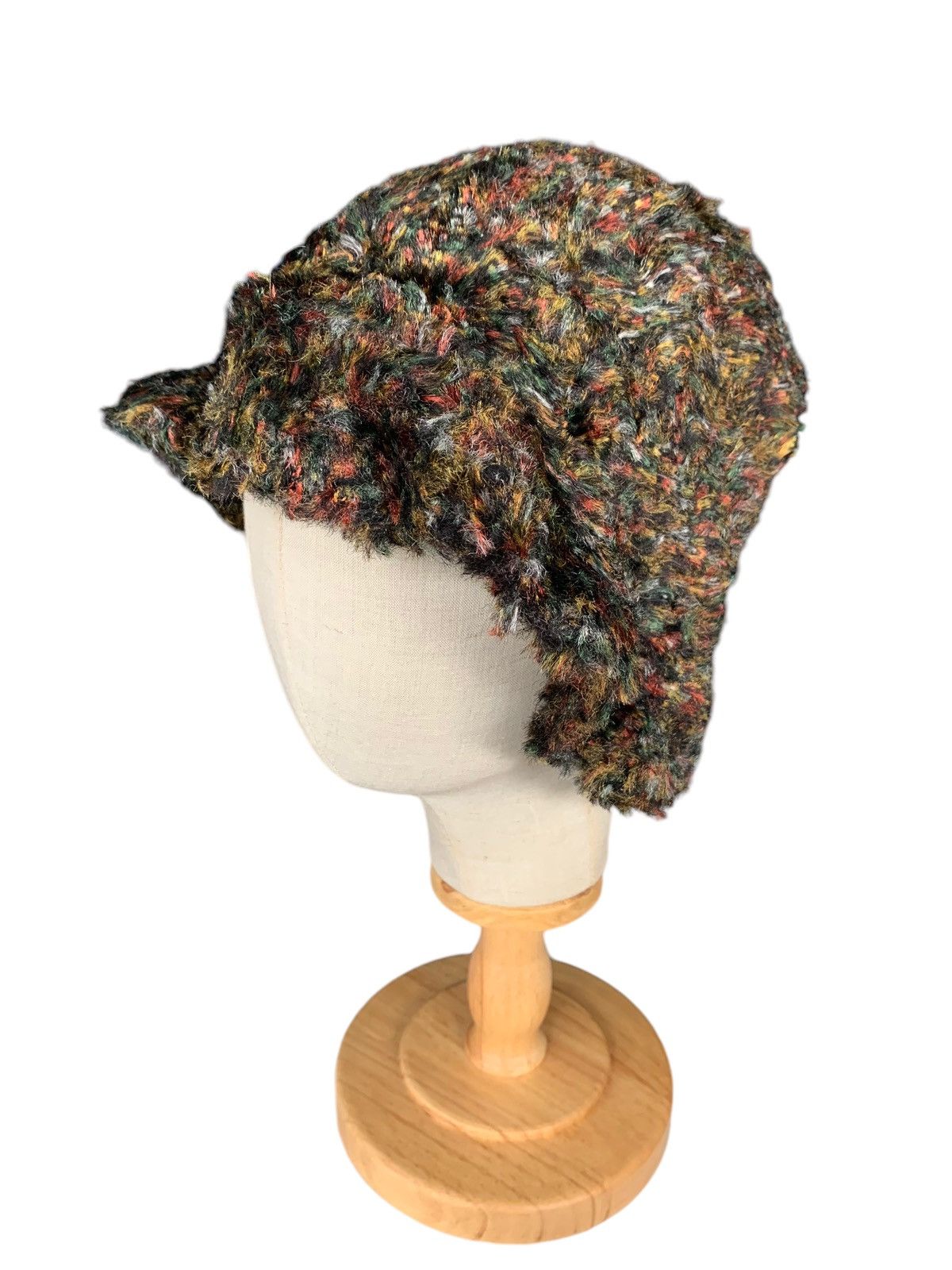 Japanese Brand × Kapital × Vintage Hippies style Multicolour Mohair Bucket Hats Size ONE SIZE - 1 Thumbnail