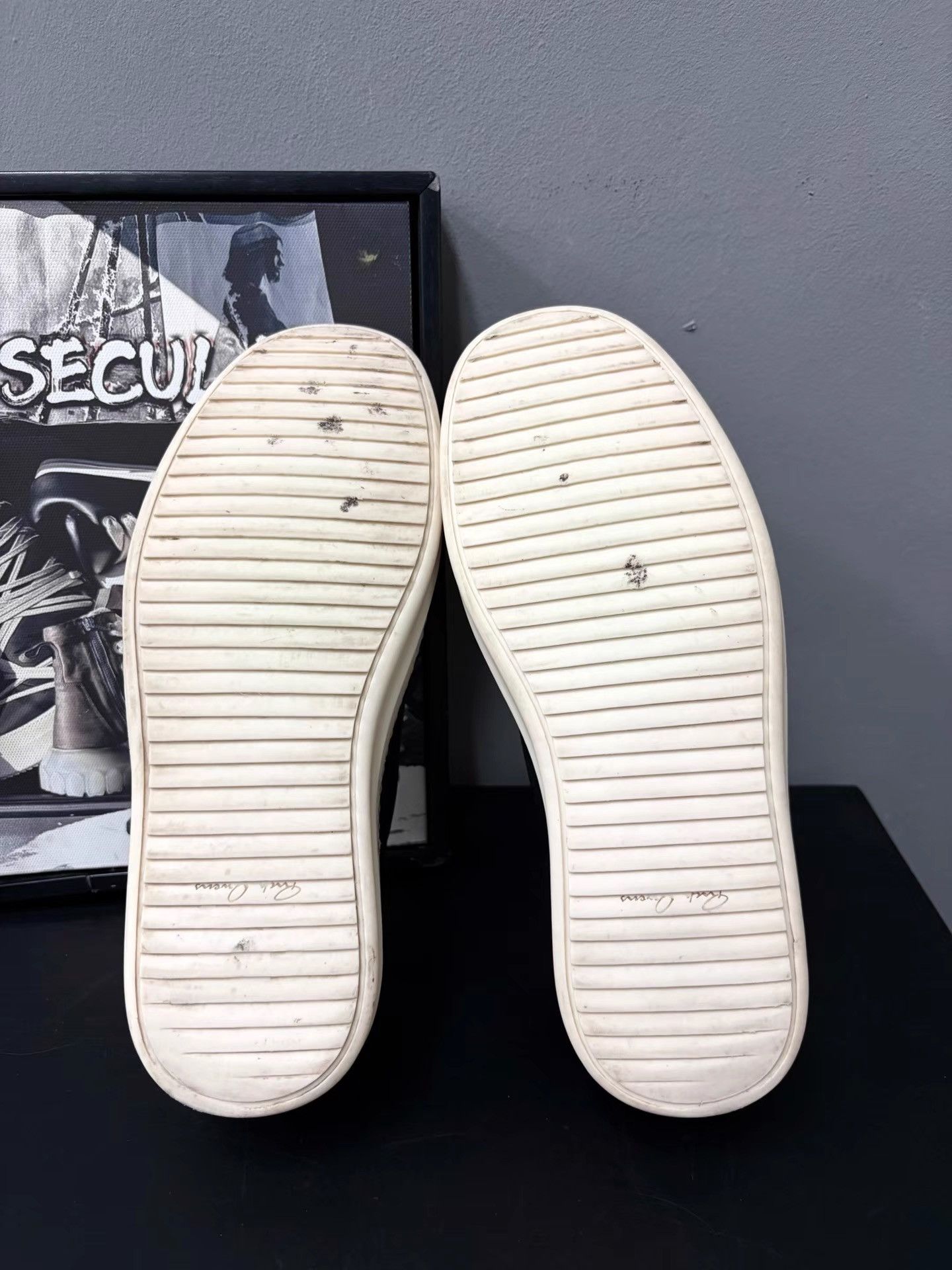 Rick Owens Rick Owens Mainline Leather Big Converse Slip-On K34 Size US 5.5 / EU 38 - 8 Thumbnail