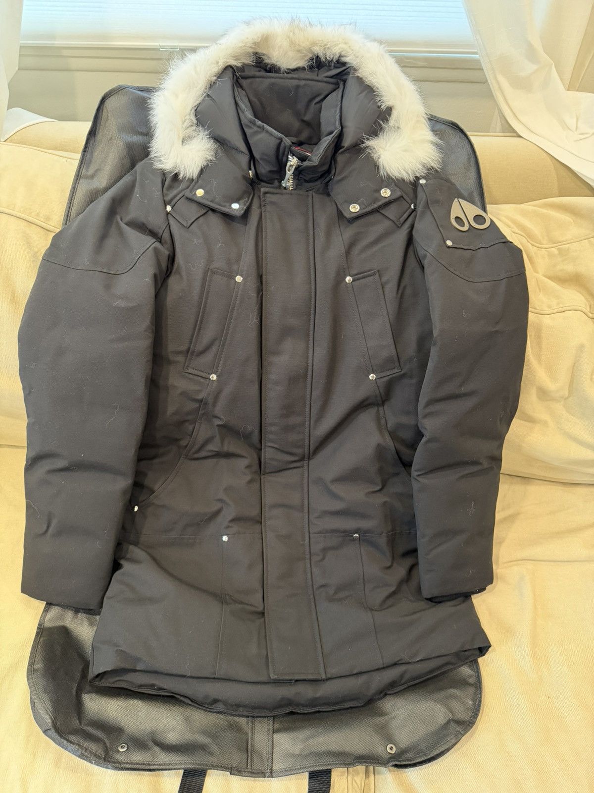Moose Knuckles Original Sterling Parka Fur Size US M / EU 48-50 / 2 - 1 Thumbnail