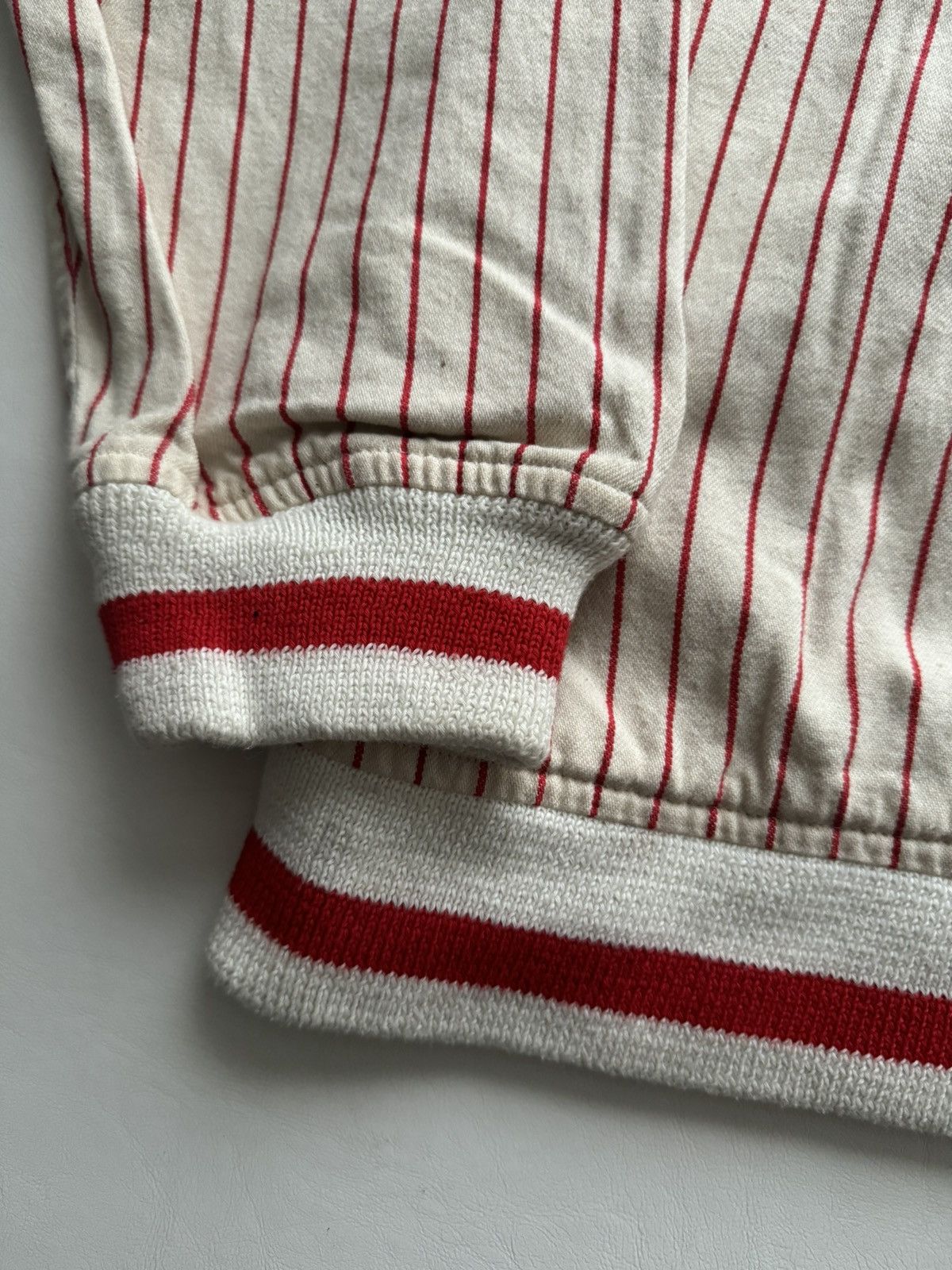 Billionaire Boys Club Season 6 Pinstripe Baseball Jacket Size US L / EU 52-54 / 3 - 5 Thumbnail