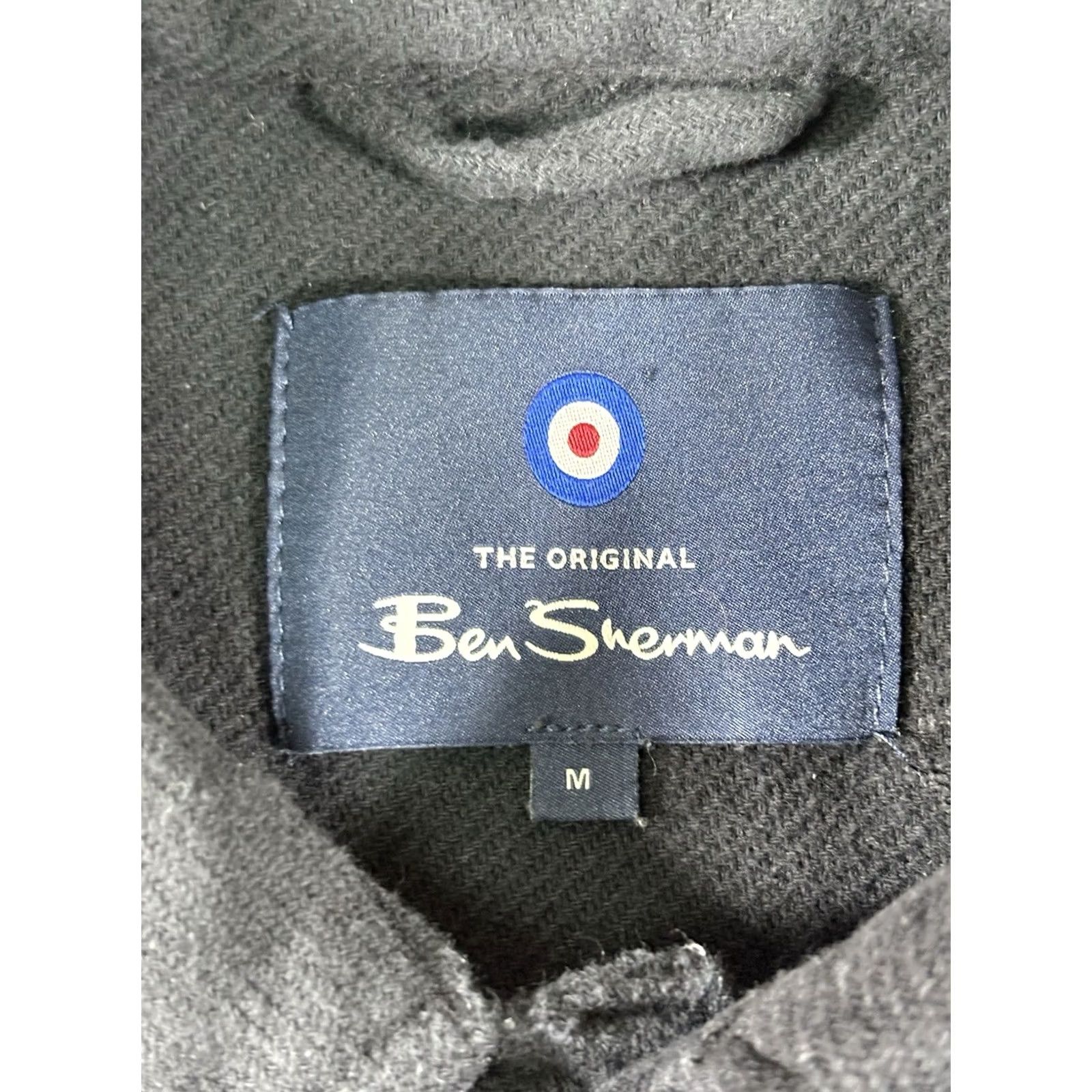 Ben Sherman VINTAGE Ben Sherman Shacket Shirt Ben Sherman Long Sleeve Black Button Up Shirt Shacket Men’s Size M Regular Fit Cotton 100% COTTON Button-Up Pocketed Size US M / EU 48-50 / 2 - 5 Thumbnail