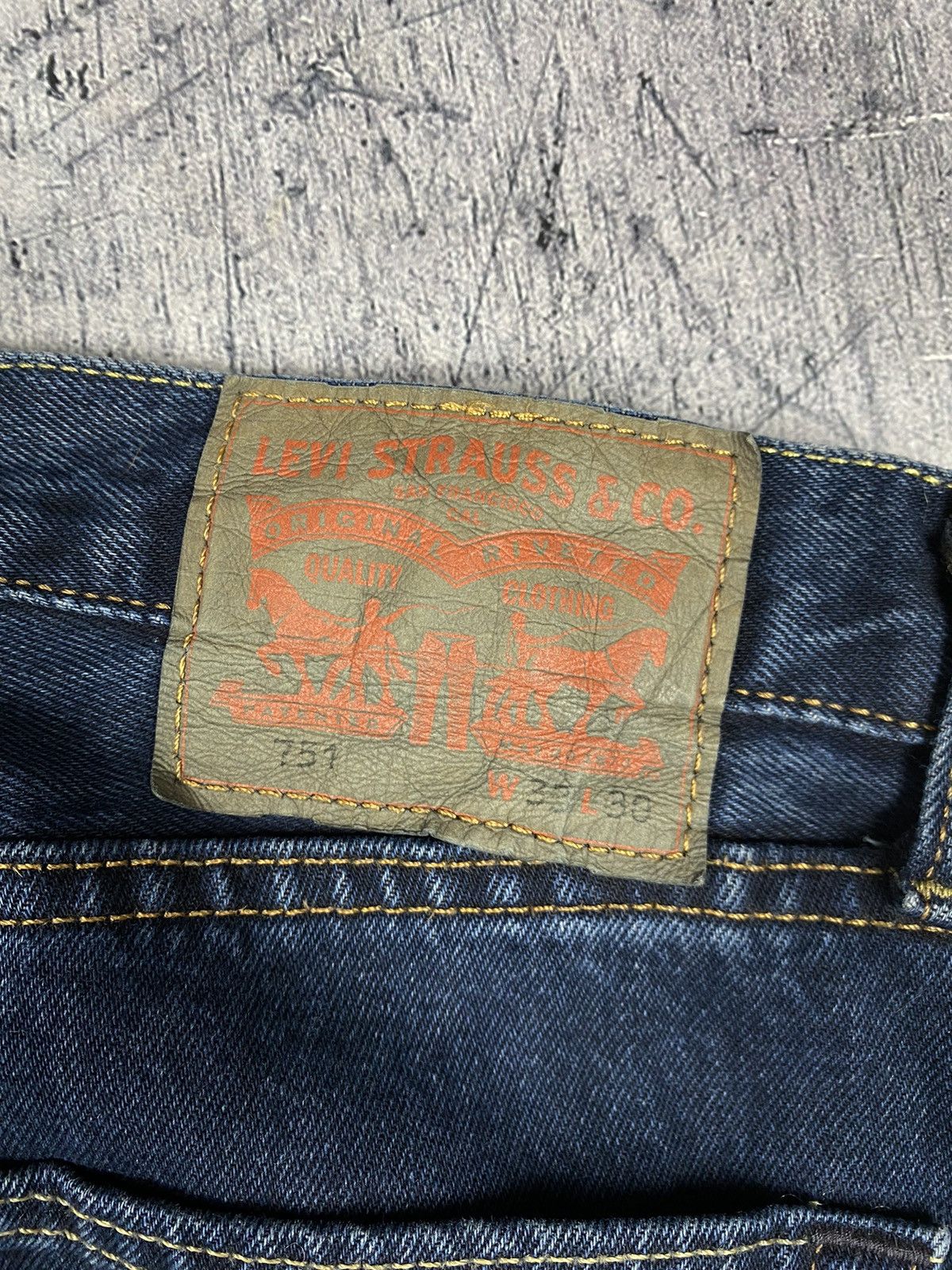 Levi's × Vintage Vintage90s Levi’s 751 Jeans Denim Pants Size W33 L30 Size US 33 - 5 Thumbnail