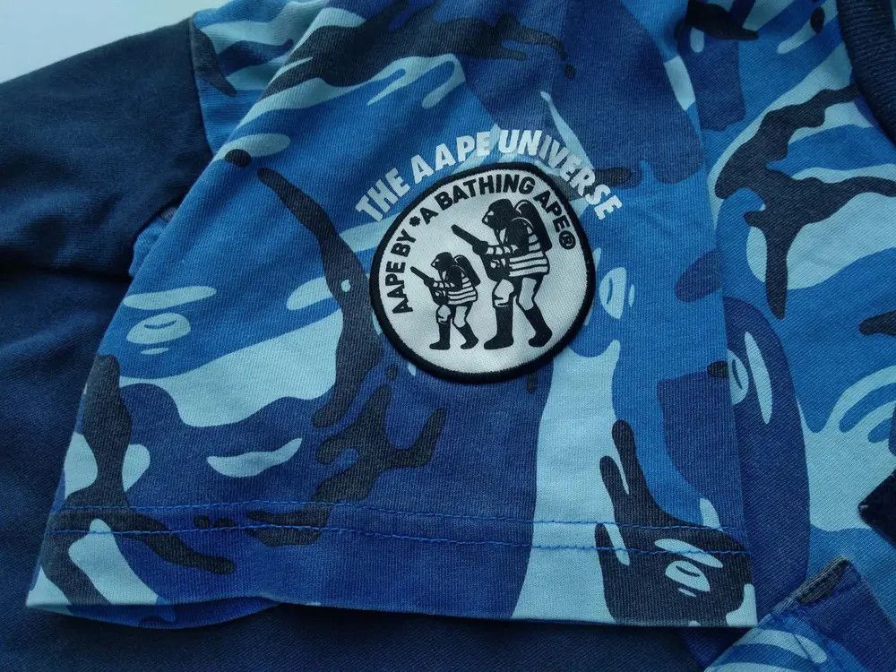 Aape A BATHING AAPE SINGLE POCKET T-SHIRT Size US XL / EU 56 / 4 - 8 Thumbnail