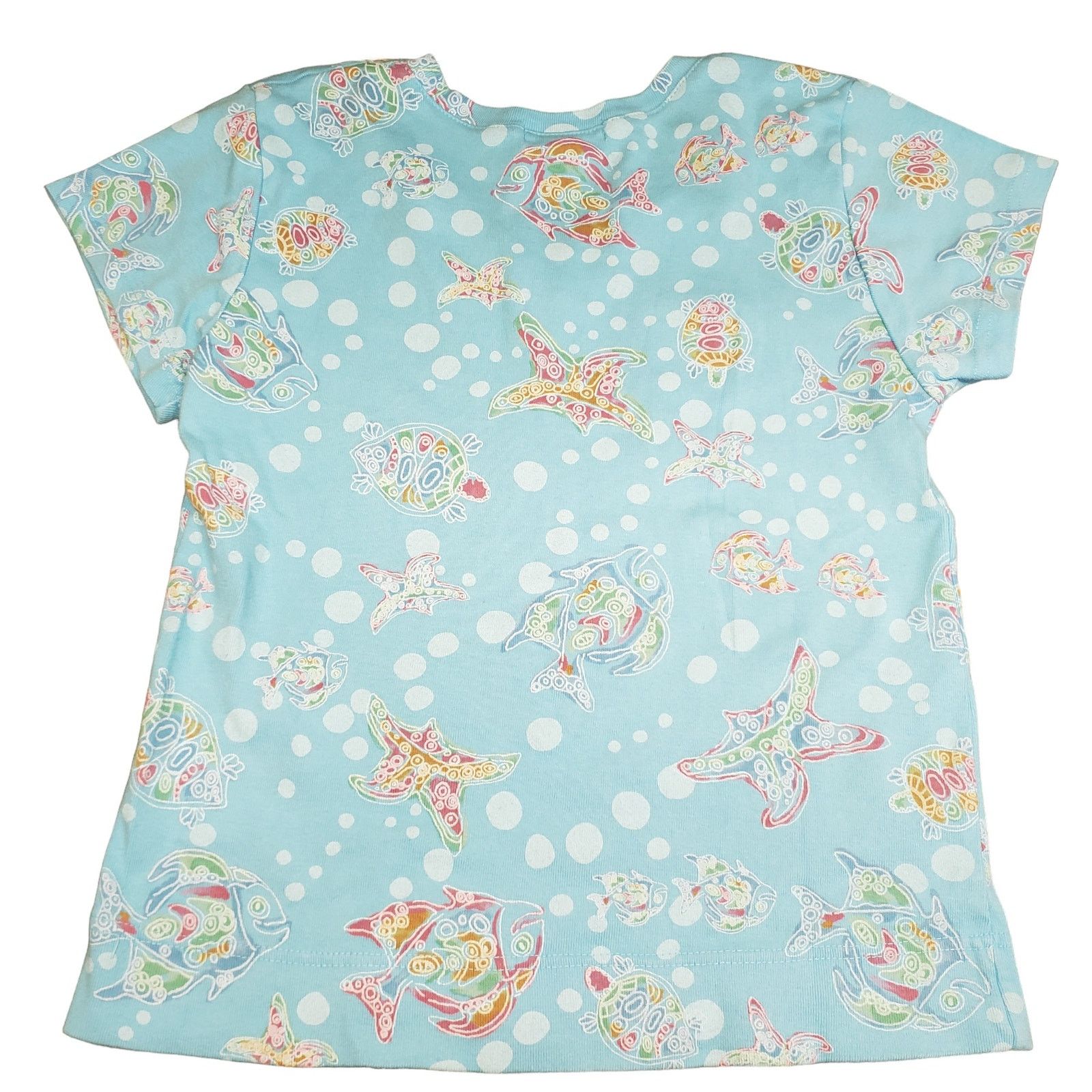Other Freshly Produce Womens Pj Set Size Small 100% Cotton Sea Tur Size 28" / US 6 / IT 42 - 9 Thumbnail