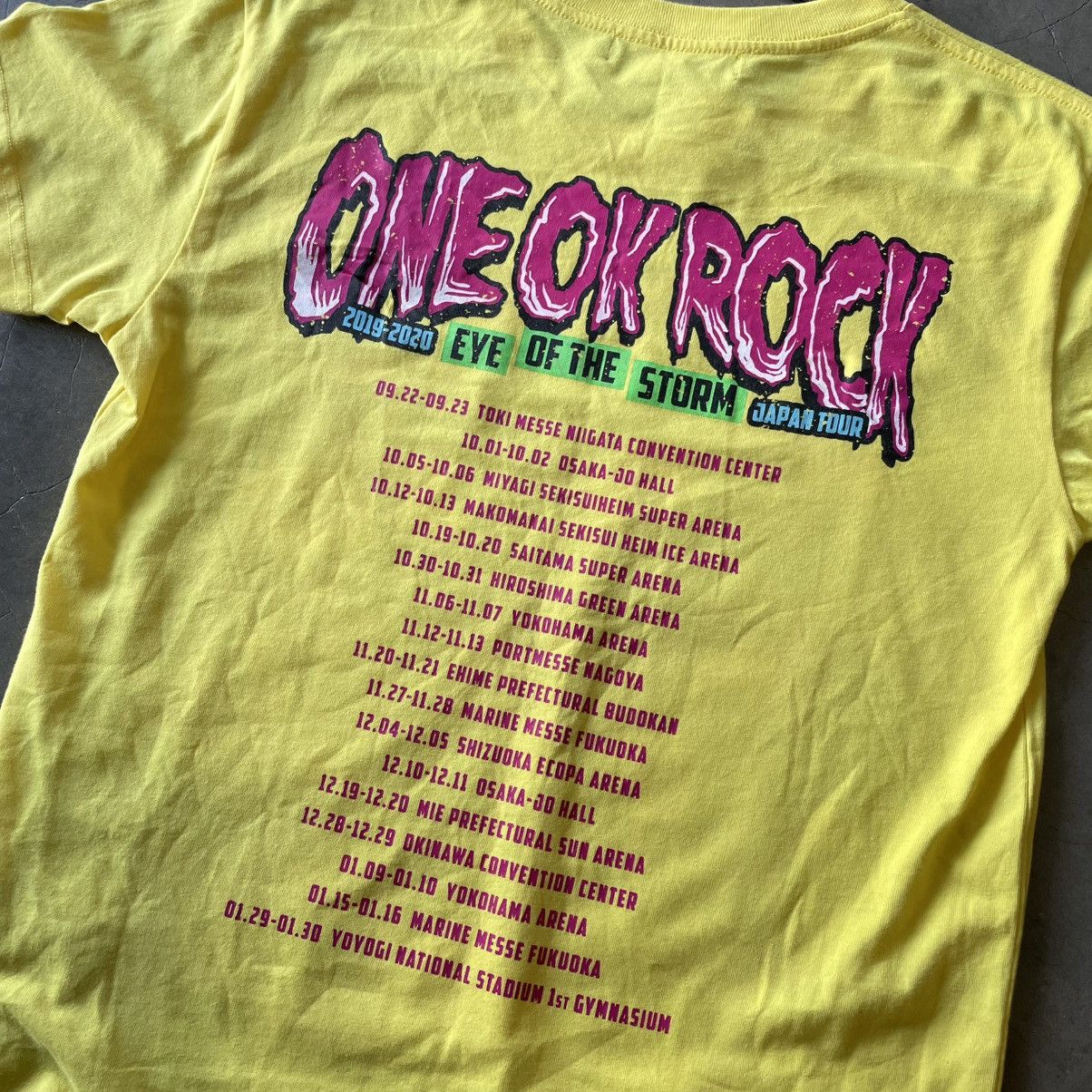Band Tees One Ok Rock Japan Tour 2020 Size US S / EU 44-46 / 1 - 4 Thumbnail