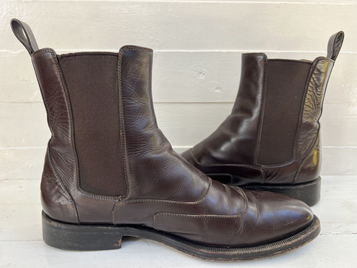 Gucci Gucci Men Brown Leather Boots Size 39.5 E |US 6.5| UK 5.5 Size US 6.5 / EU 39-40 - 7 Thumbnail