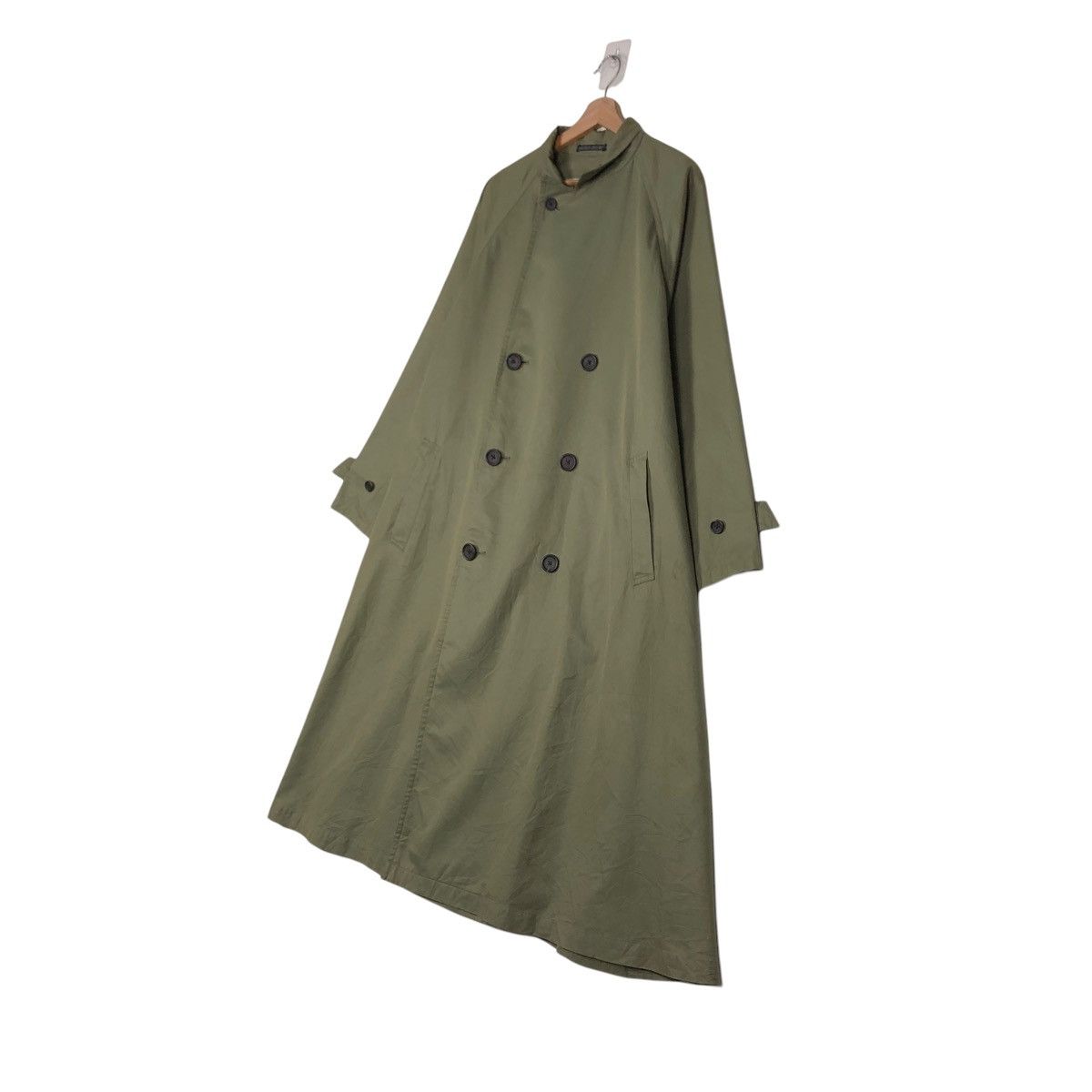 Yohji Yamamoto RICH GREEN FLY COATS LONG JACKET IMPER MEABLE YOHJI YAMAMOTO Size US M / EU 48-50 / 2 - 3 Thumbnail