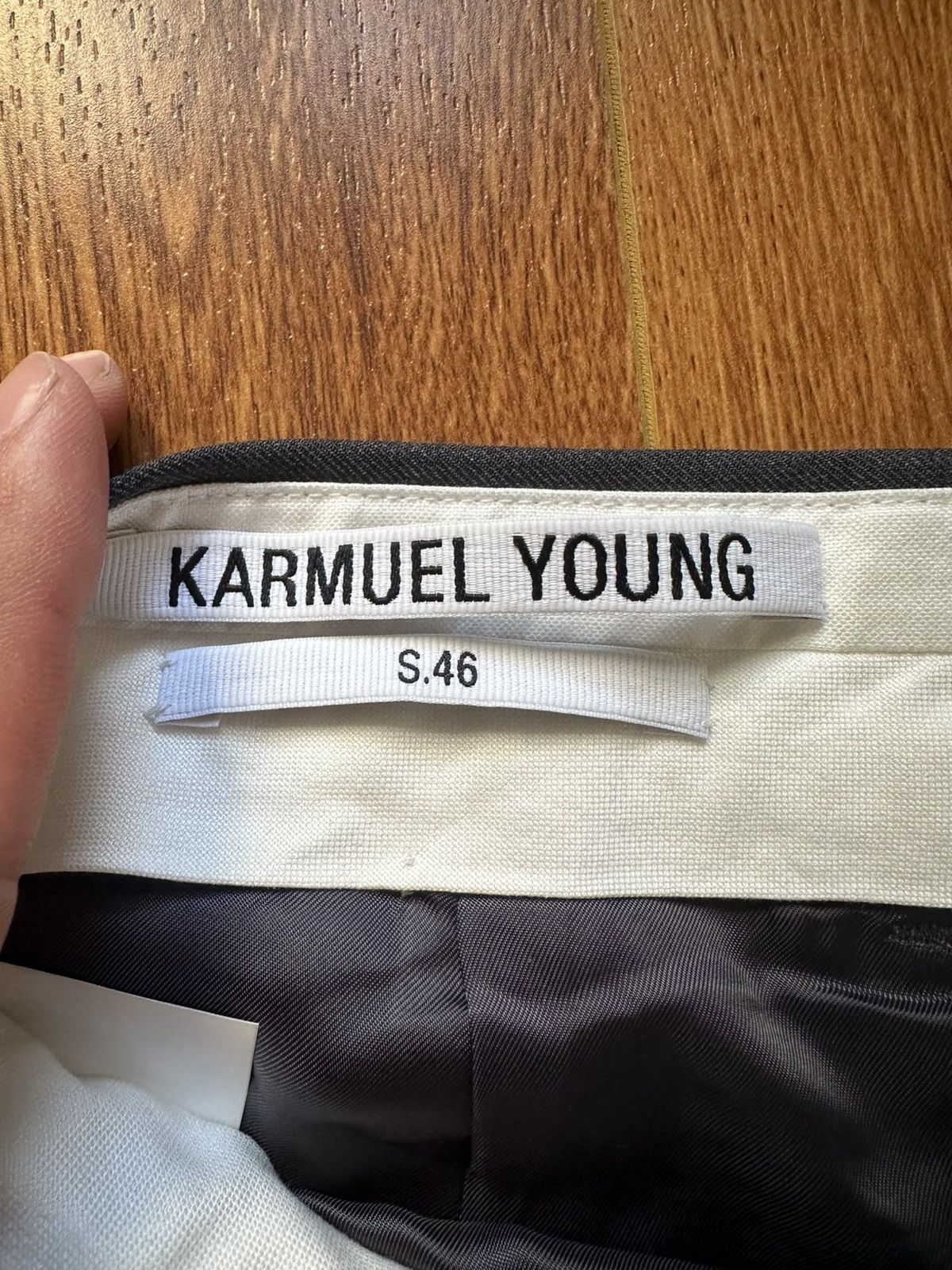 Comme des Garcons Karmuel Young Double Layered Trousers Size US 30 / EU 46 - 3 Thumbnail