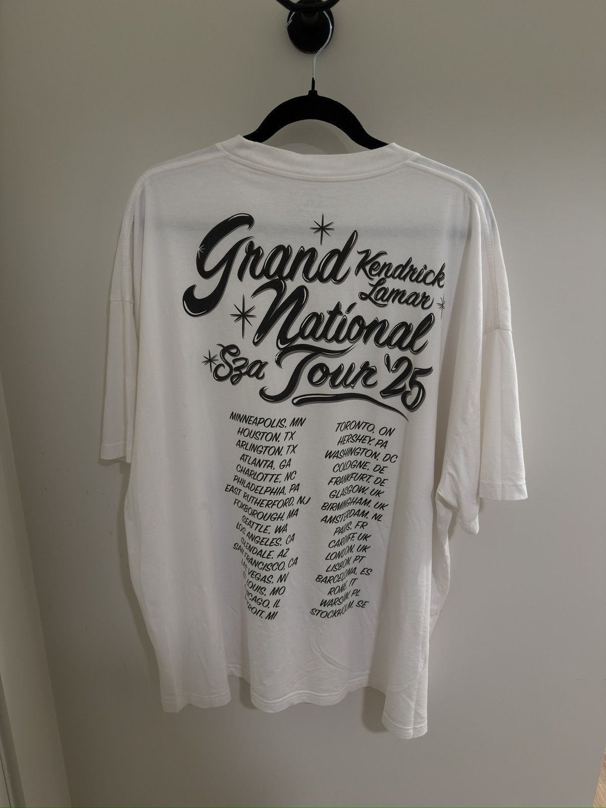 Kendrick Lamar Kendrick Lamar GNX Tour “If This World Were Mine” Tee Size US XXL / EU 58 / 5 - 2 Thumbnail