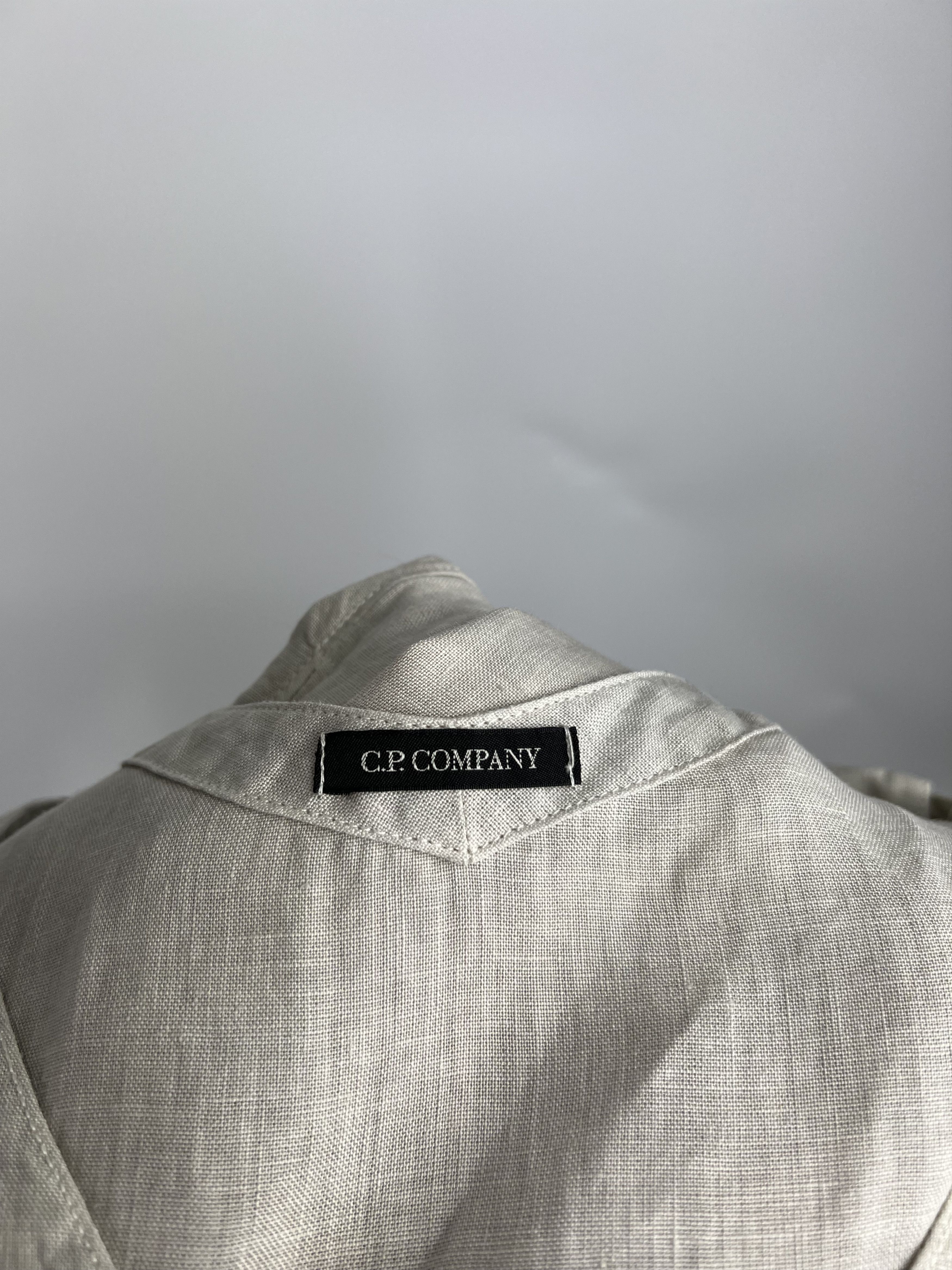 C.P. Company Rare Vintage C.P. Company Linen Midi Belted Dress Size IT42 Size M / US 6-8 / IT 42-44 - 6 Thumbnail