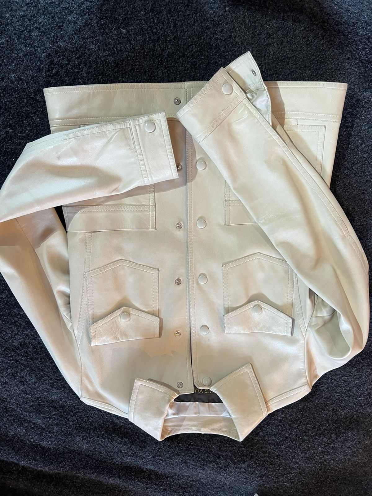 Louis Vuitton Louis Vuitton leather jacket Size S / US 4 / IT 40 - 11 Thumbnail