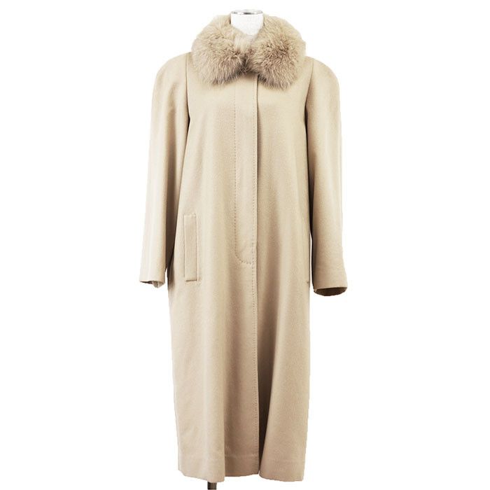Balmain Balmain Balmain Cashmere Coat Textile Outerwear DUTY FREE for USA Size ONE SIZE - 1 Thumbnail