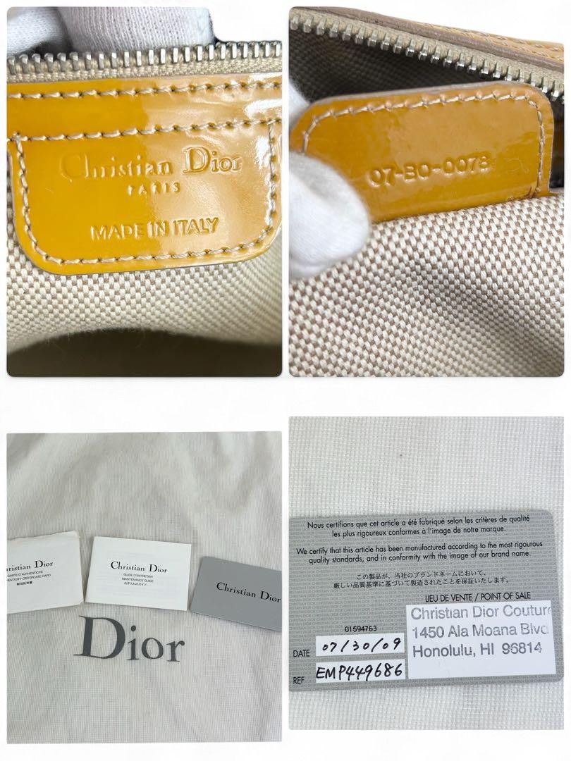 Dior Dior - Mini Boston Sand Trotter Monogram with Cards Size ONE SIZE - 8 Thumbnail