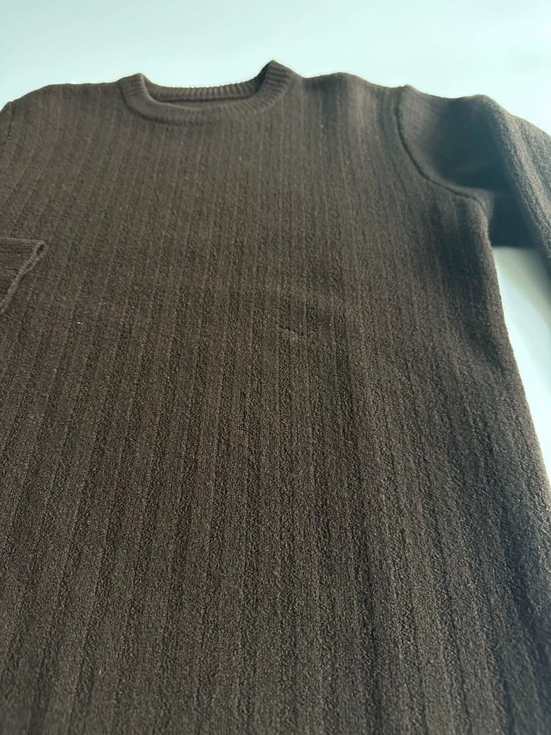 Maison Margiela Maison Margiela Burgundy Crew Neck Sweater by Margiela-250 Size US M / EU 48-50 / 2 - 4 Thumbnail