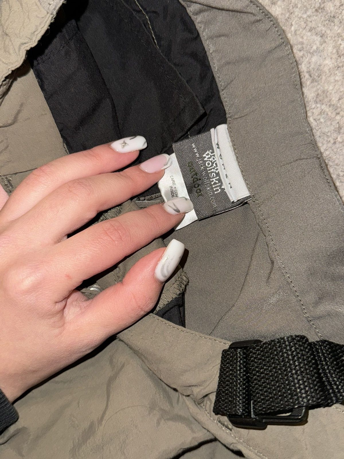 Jack Wolfskin Jack Wolfskin outdoor cargo pants Size 24" / US 00 / IT 34 - 4 Thumbnail