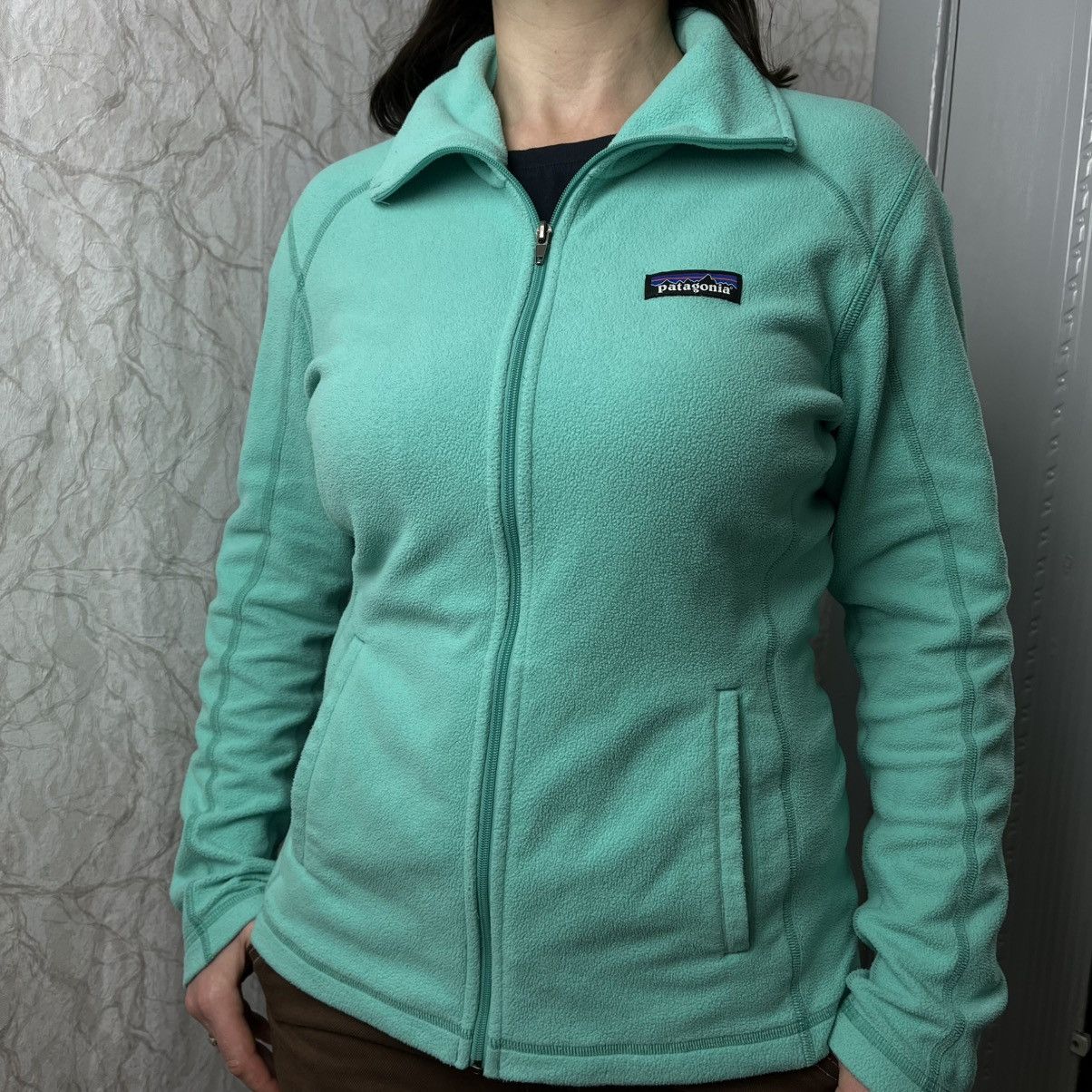 Patagonia ⛰️PATAGONIA WOMENS OUTDOOR FLEECE ZIP UP Size S / US 4 / IT 40 - 3 Thumbnail