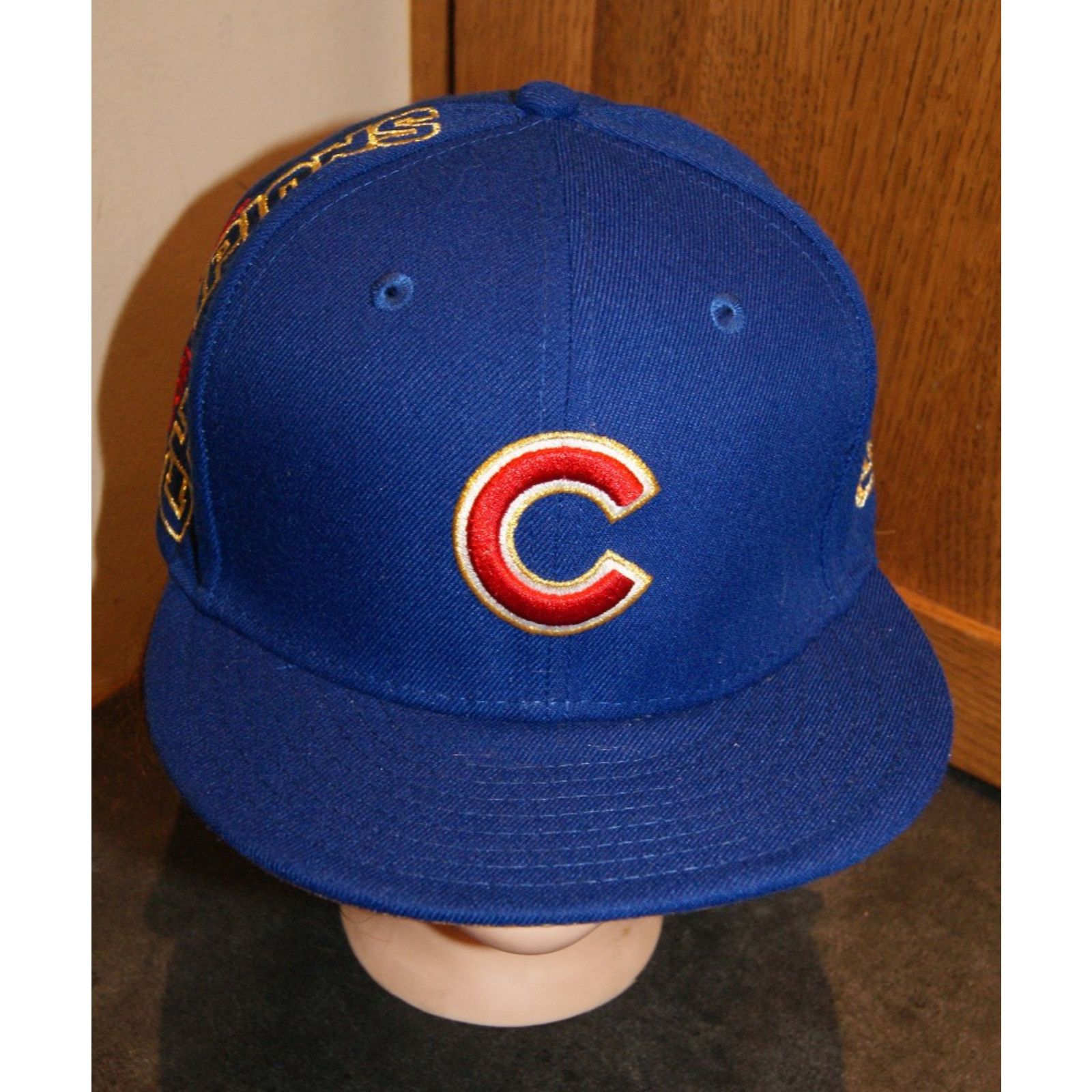 New Era Chicago Cubs World Series Champ New Era Snapback Hat Cap Size ONE SIZE - 3 Thumbnail