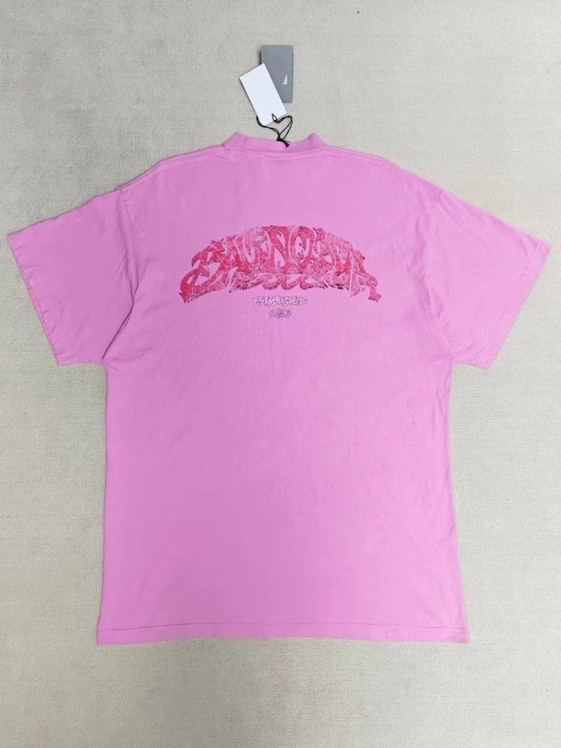 Other balenciaga pink graphic oversized short sleeve t Size US S / EU 44-46 / 1 - 3 Thumbnail