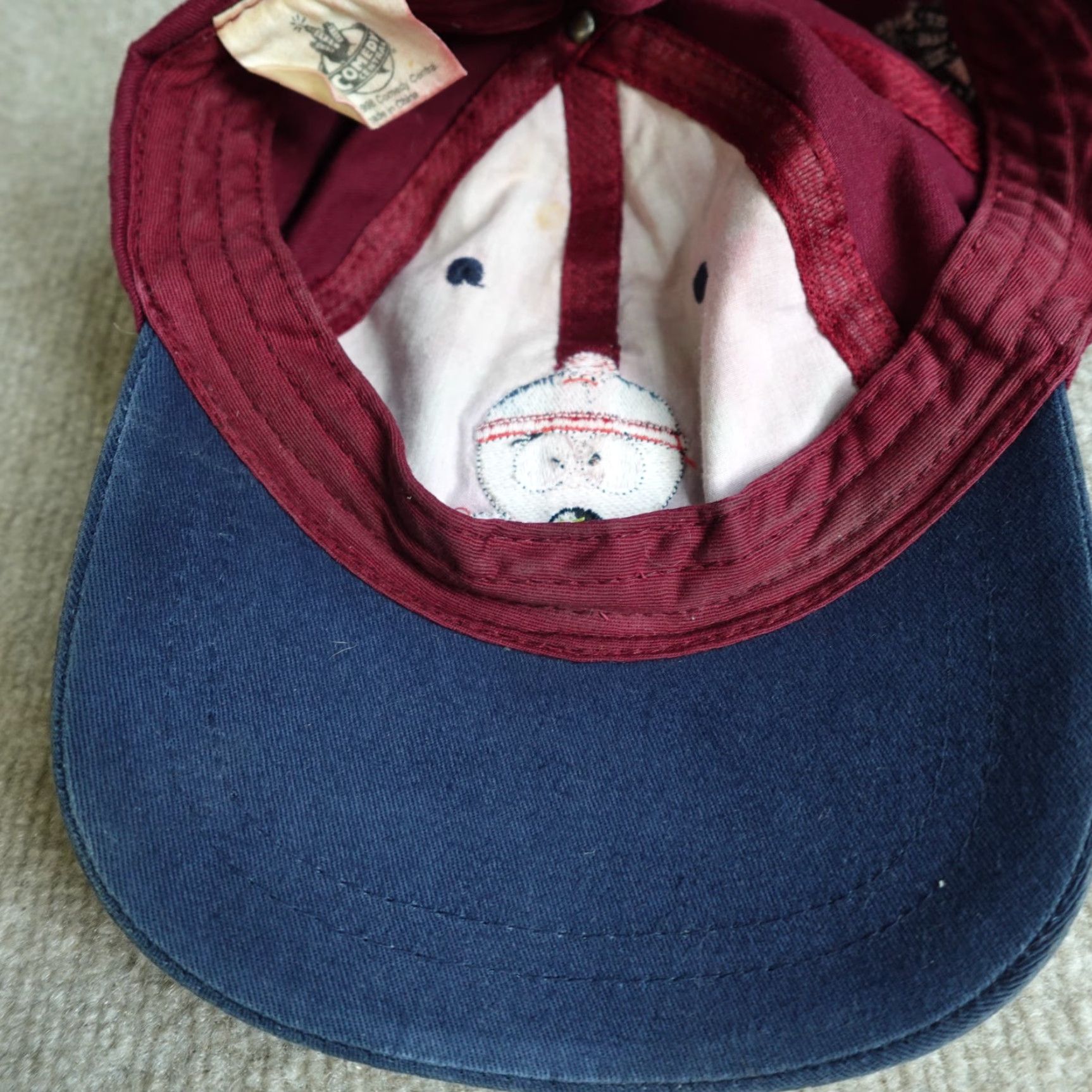 Vintage VINTAGE Comedy Central South Park Hat Red Embroidered Stan Baseball Cap Adults One Size Adjustable Mens Cotton 1998 Size US M / EU 48-50 / 2 - 6 Thumbnail