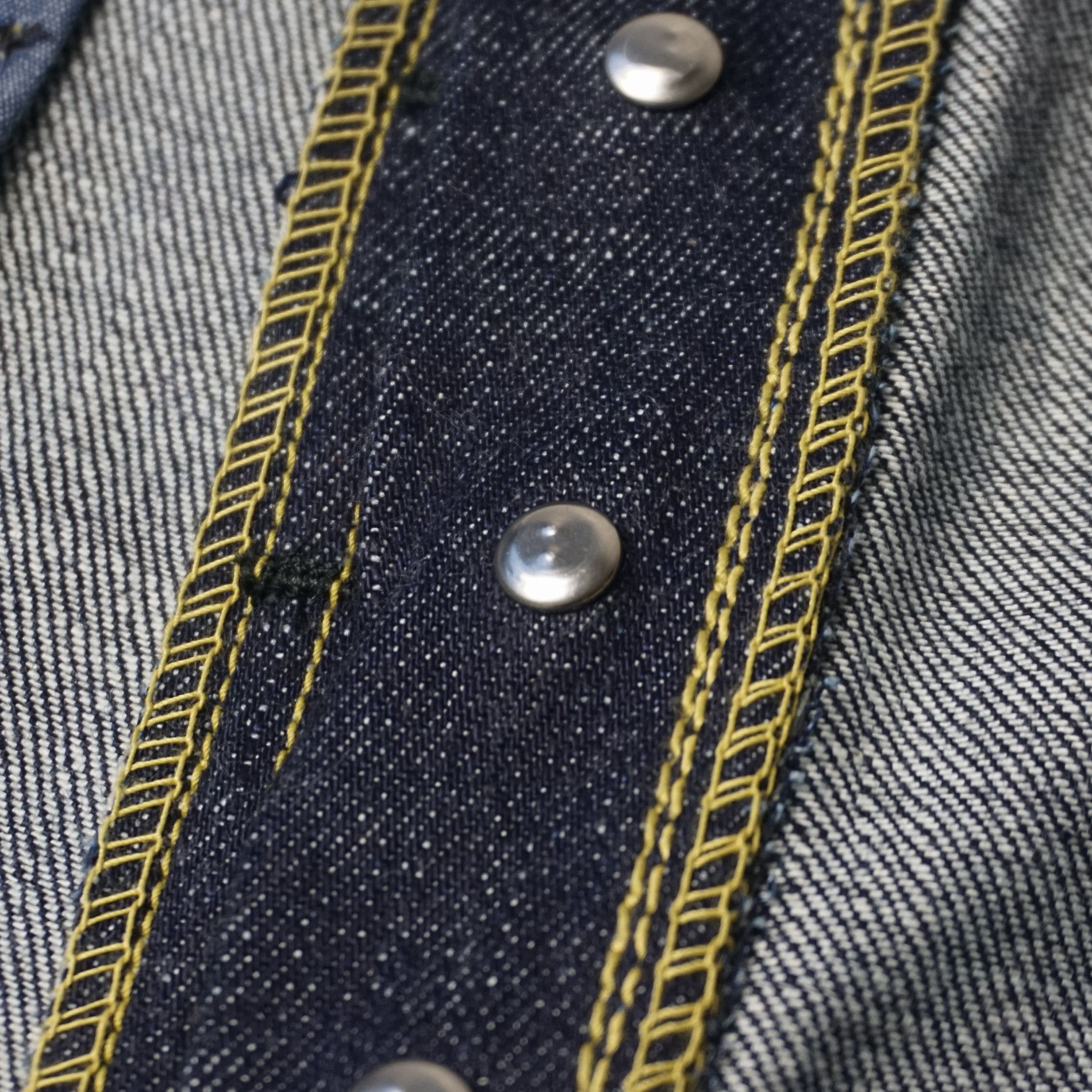 Japanese Brand HANDS-ON S76 W36 x L36 1966-type Hand-crafted Selvedge Jeans Size US 36 / EU 52 - 19 Thumbnail