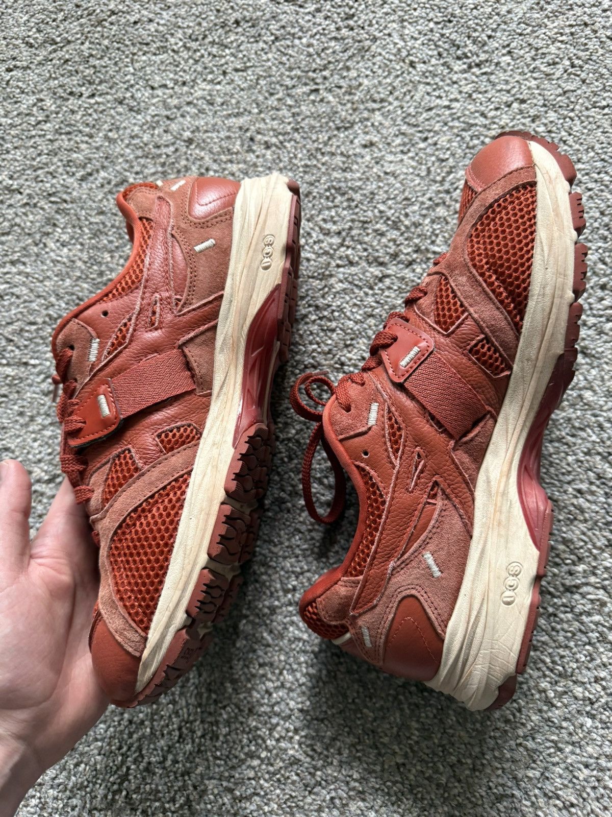 Asics × DENIM TEARS ASICS x Denim Tears Running Sneakers Red Size US 10.5 Size US 10.5 / EU 43-44 - 4 Thumbnail