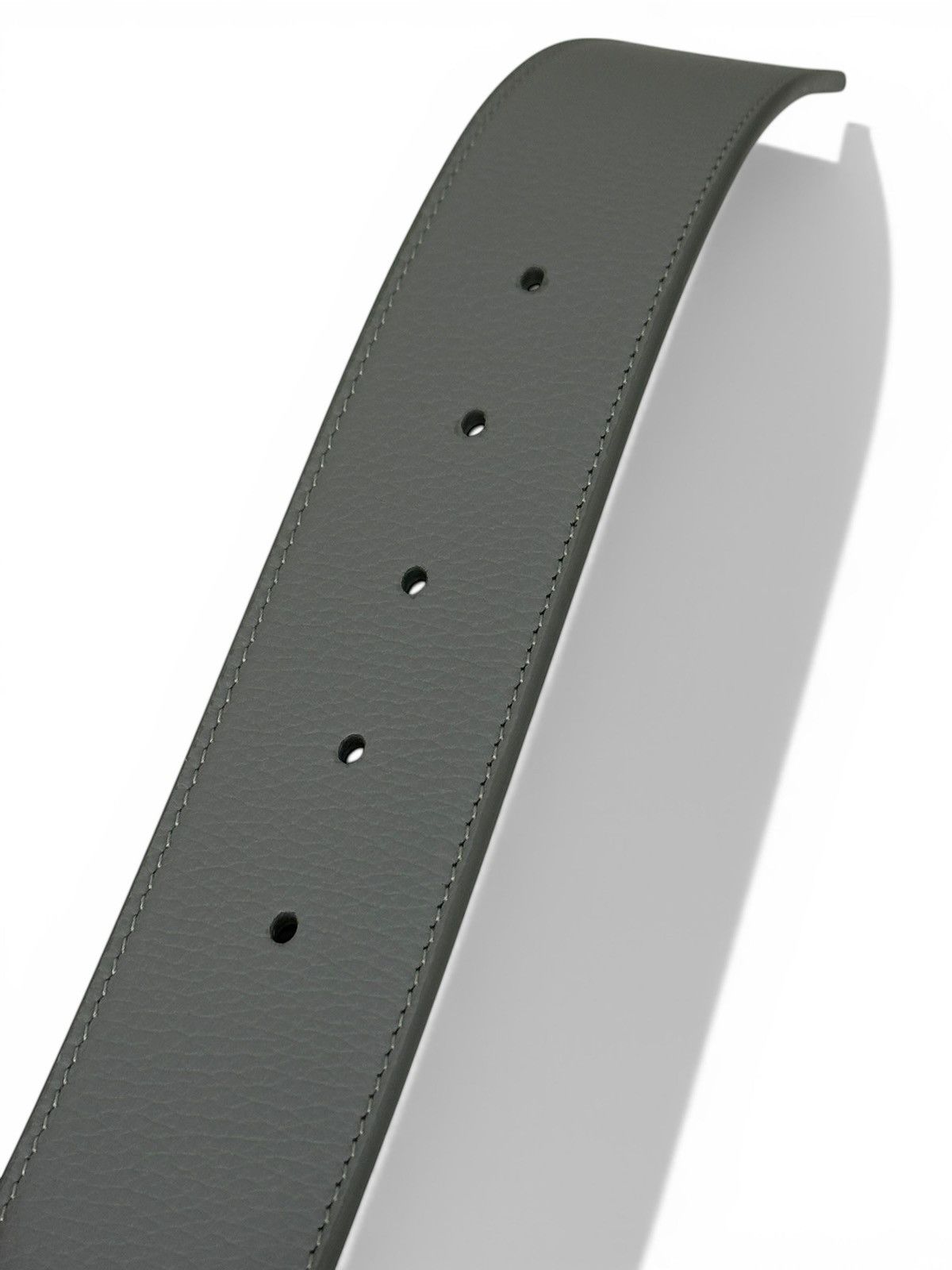 Dior Dior Oblique Red Buckle Grey Black Reversible Belt Size 36 - 5 Thumbnail