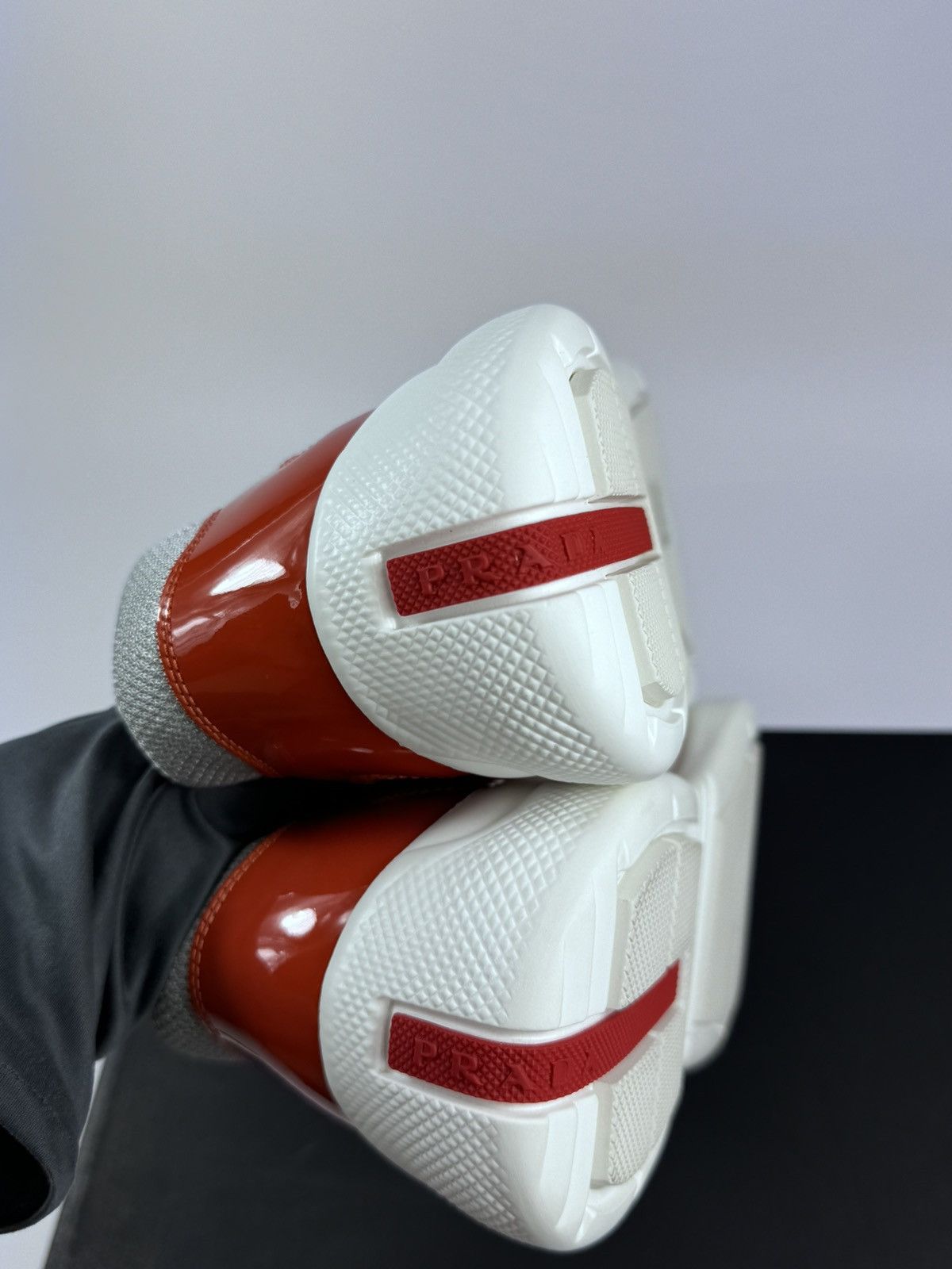 Prada PATENT FINISH SNEAKERS Size US 10 / EU 43 - 7 Thumbnail