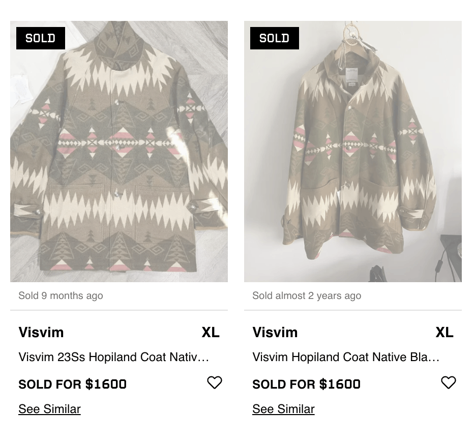 ジャケット・アウター visvim HOPILAND COAT NATIVE BLANKET Visvim Hopiland Coat Native Blanket | Khaki | Canoe Club