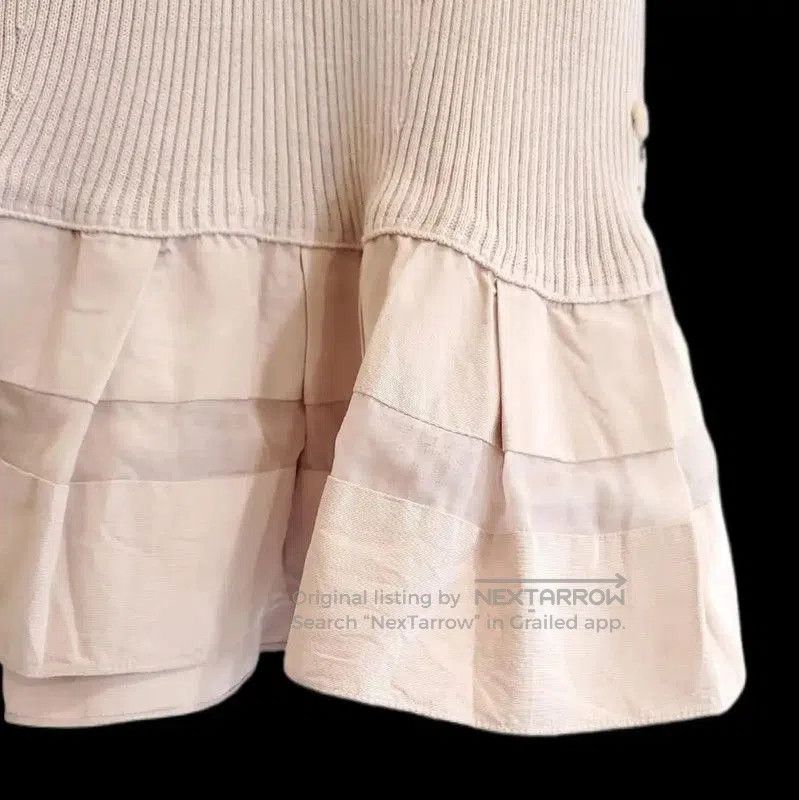 Dior Dior Spring Autumn Nude Pink Cotton Top . Size S / US 4 / IT 40 - 7 Thumbnail