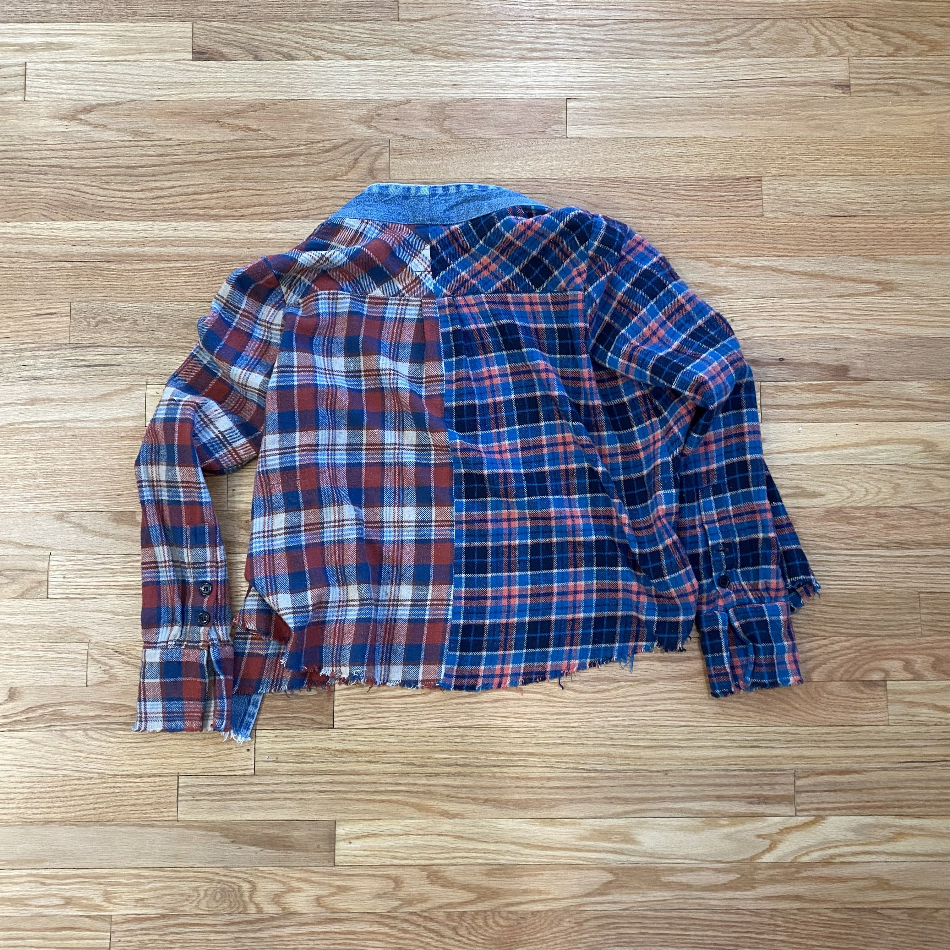 Greg Lauren Greg Lauren 2 Tone Flannel Christian Studio Kimono Size US XS / EU 42 / 0 - 2 Thumbnail