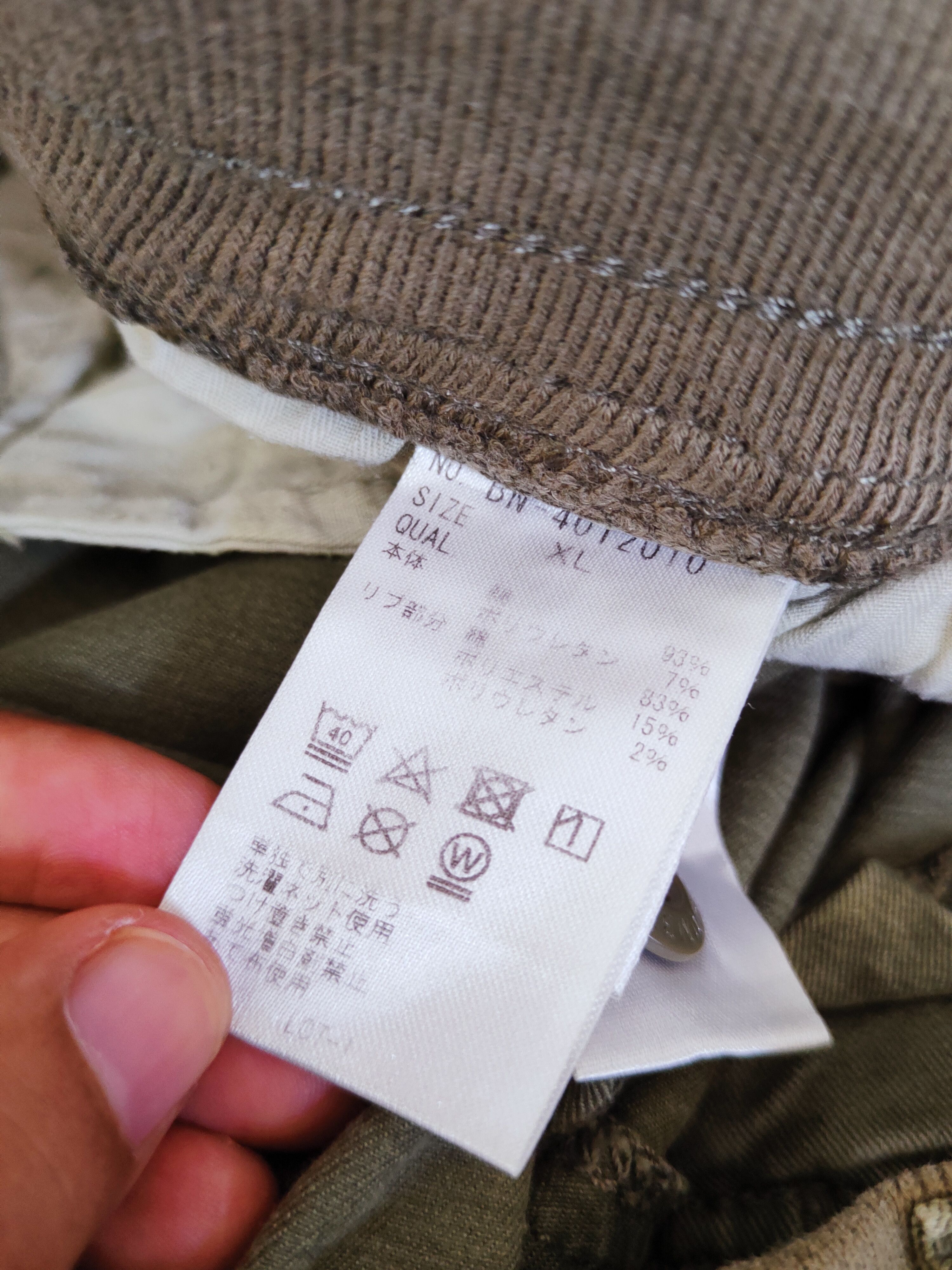Japanese Brand Back Number Green Multipocket Tactical Cargo Pants #W637 Size US 31 - 14 Thumbnail