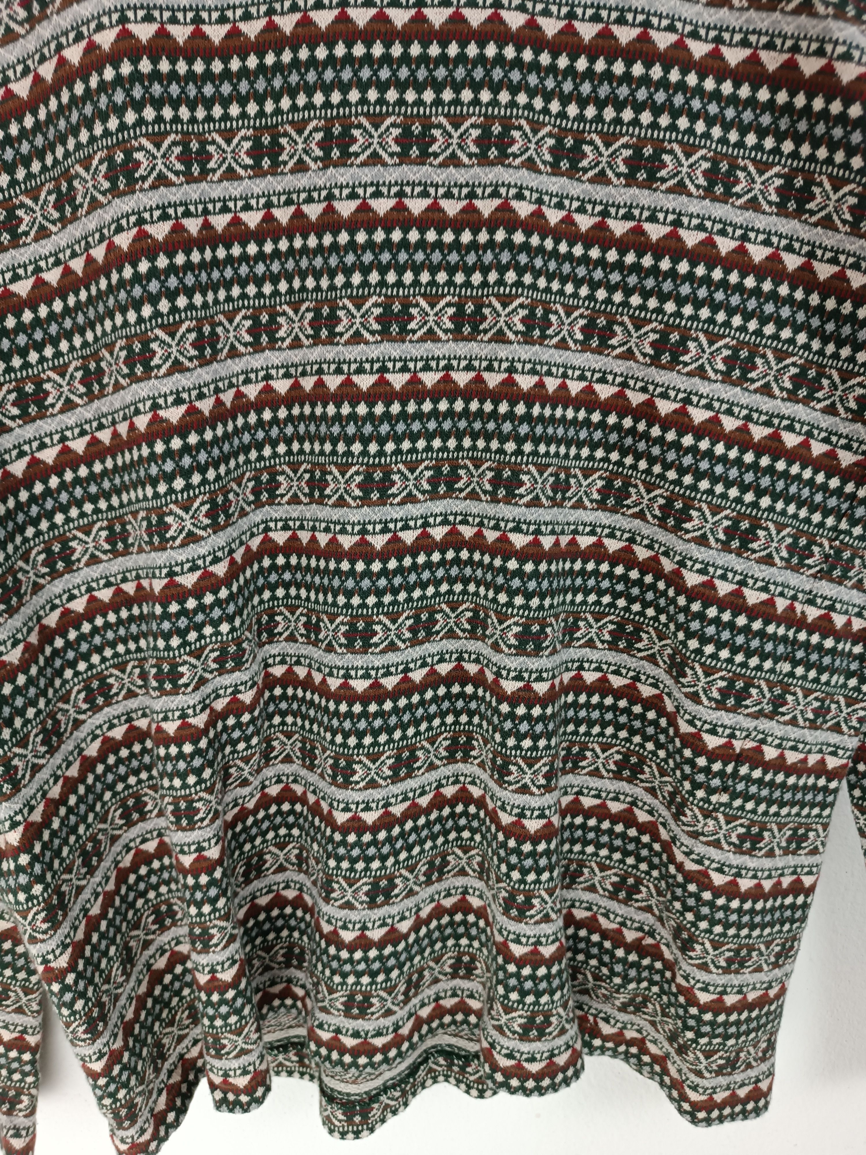 Japanese Brand VINTAGE ATELIER MEIKU TRIBAL RETRO KNITWEAR VERY RARE Size M / US 6-8 / IT 42-44 - 11 Thumbnail