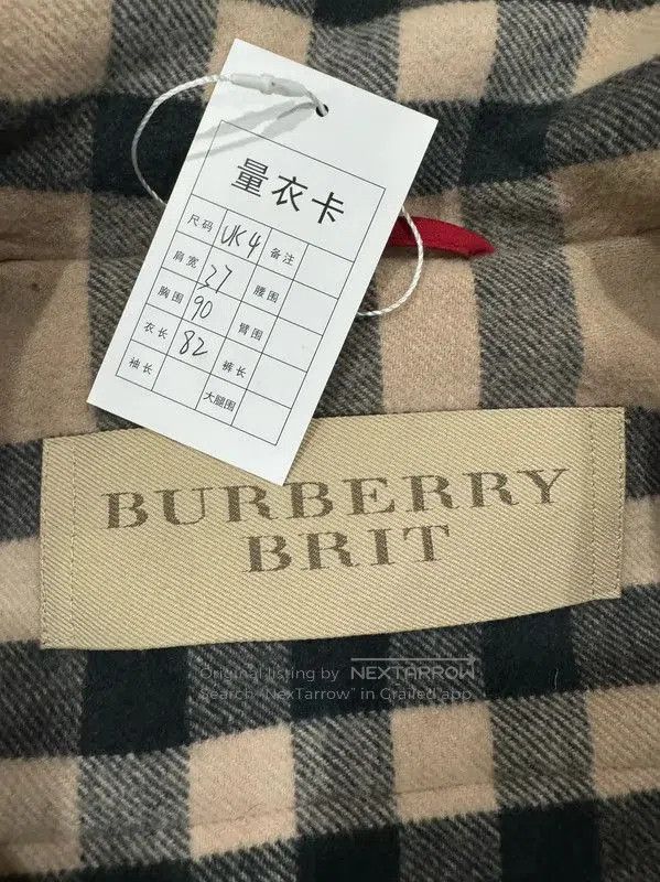 Burberry Burberry Red Wool Women's Duffle Coat. Size XS / US 0-2 / IT 36-38 - 3 Thumbnail