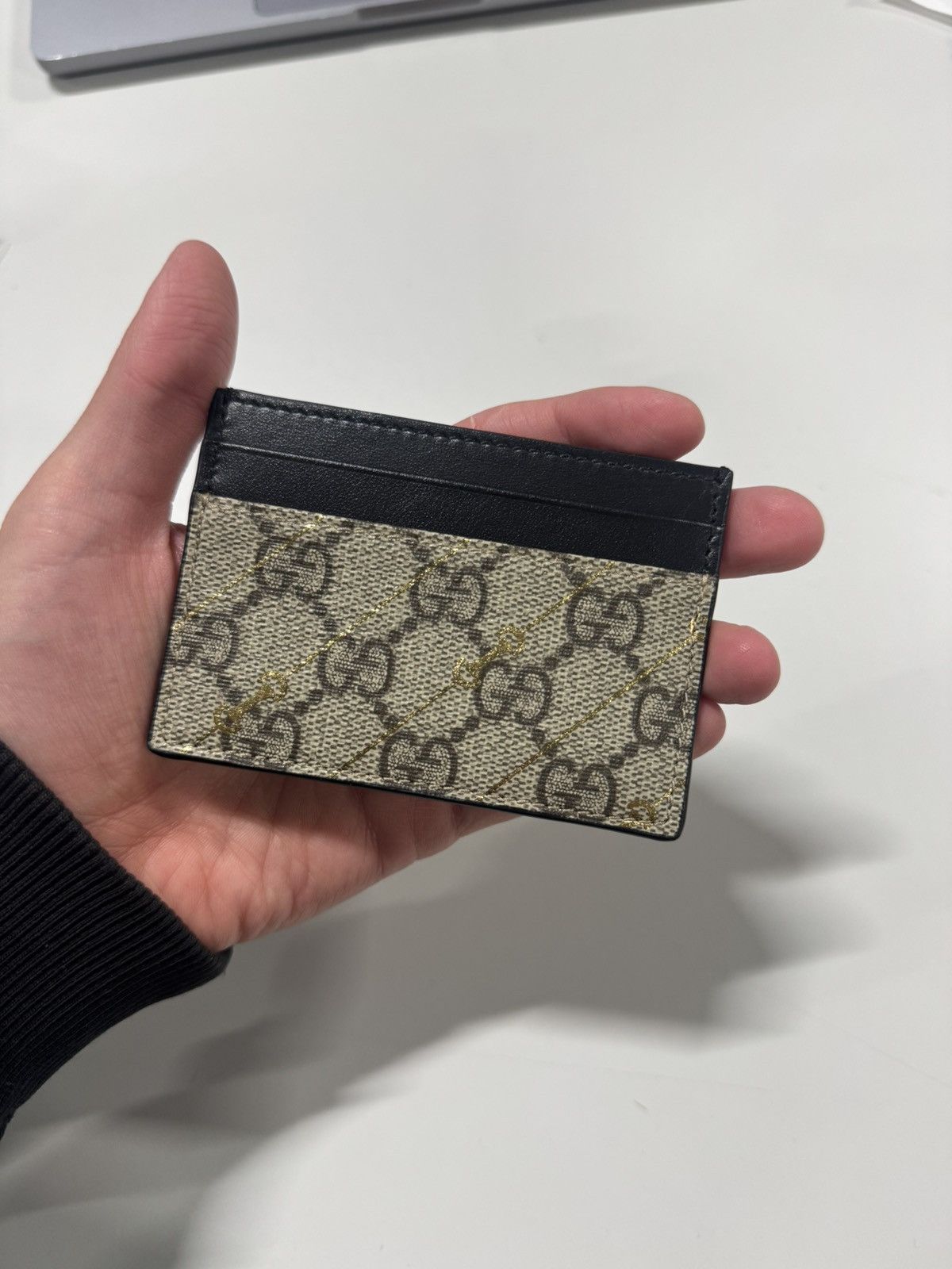 Gucci Gucci GG Canvas Card Holder NEW 350$ Size ONE SIZE - 1 Thumbnail