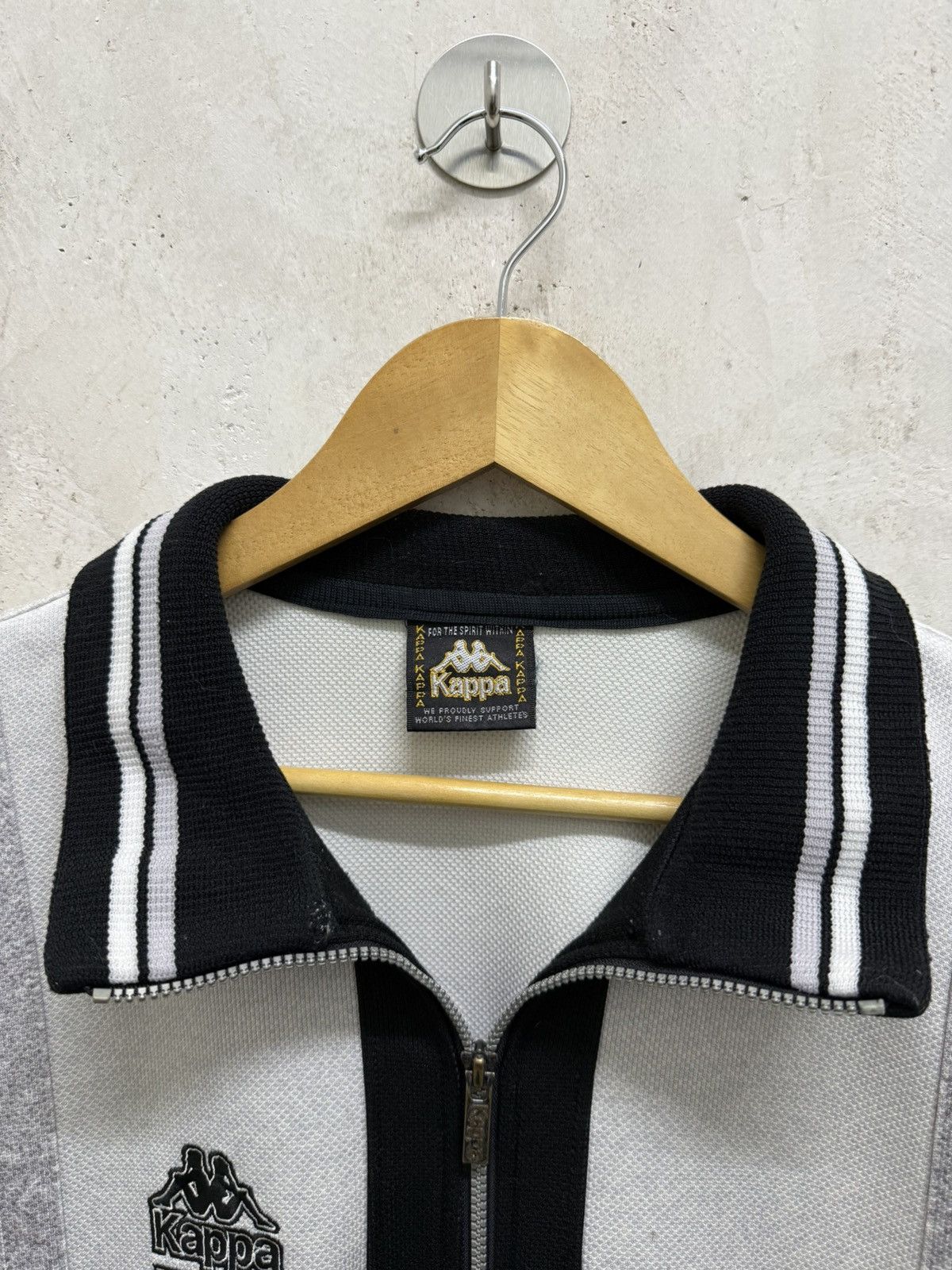 Kappa Vintage 90s Distressed Kappa Tracktop Sportwear Size US XL / EU 56 / 4 - 8 Thumbnail
