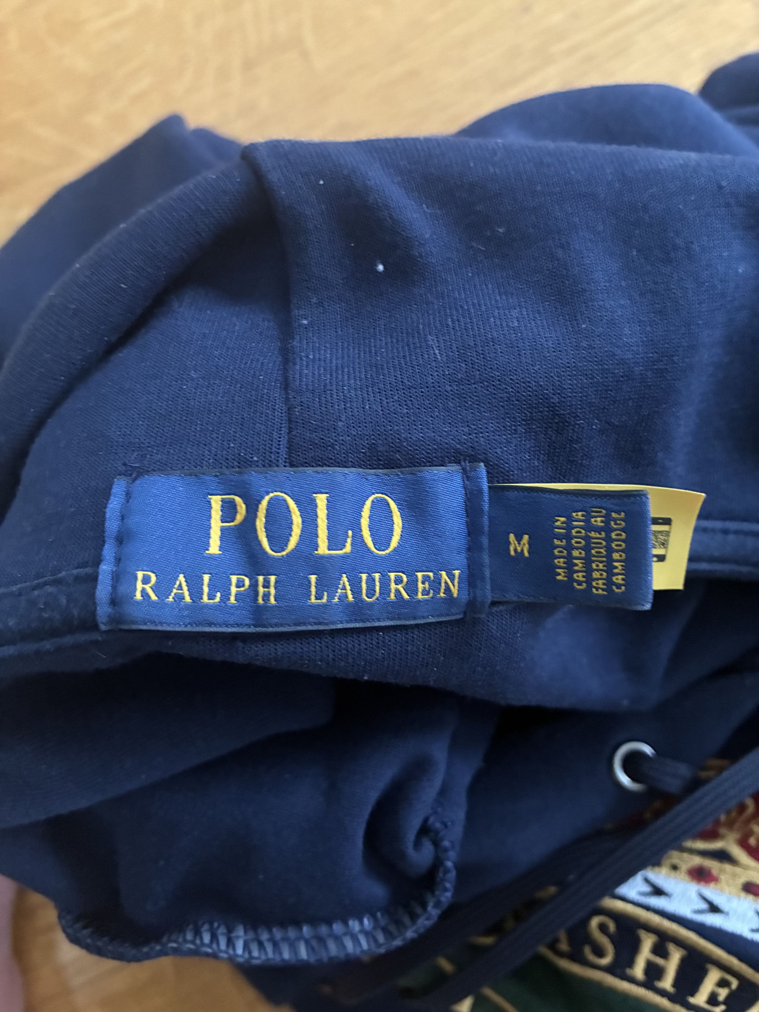 Polo Ralph Lauren Crest emblem striped hoodie Size US M / EU 48-50 / 2 - 3 Thumbnail